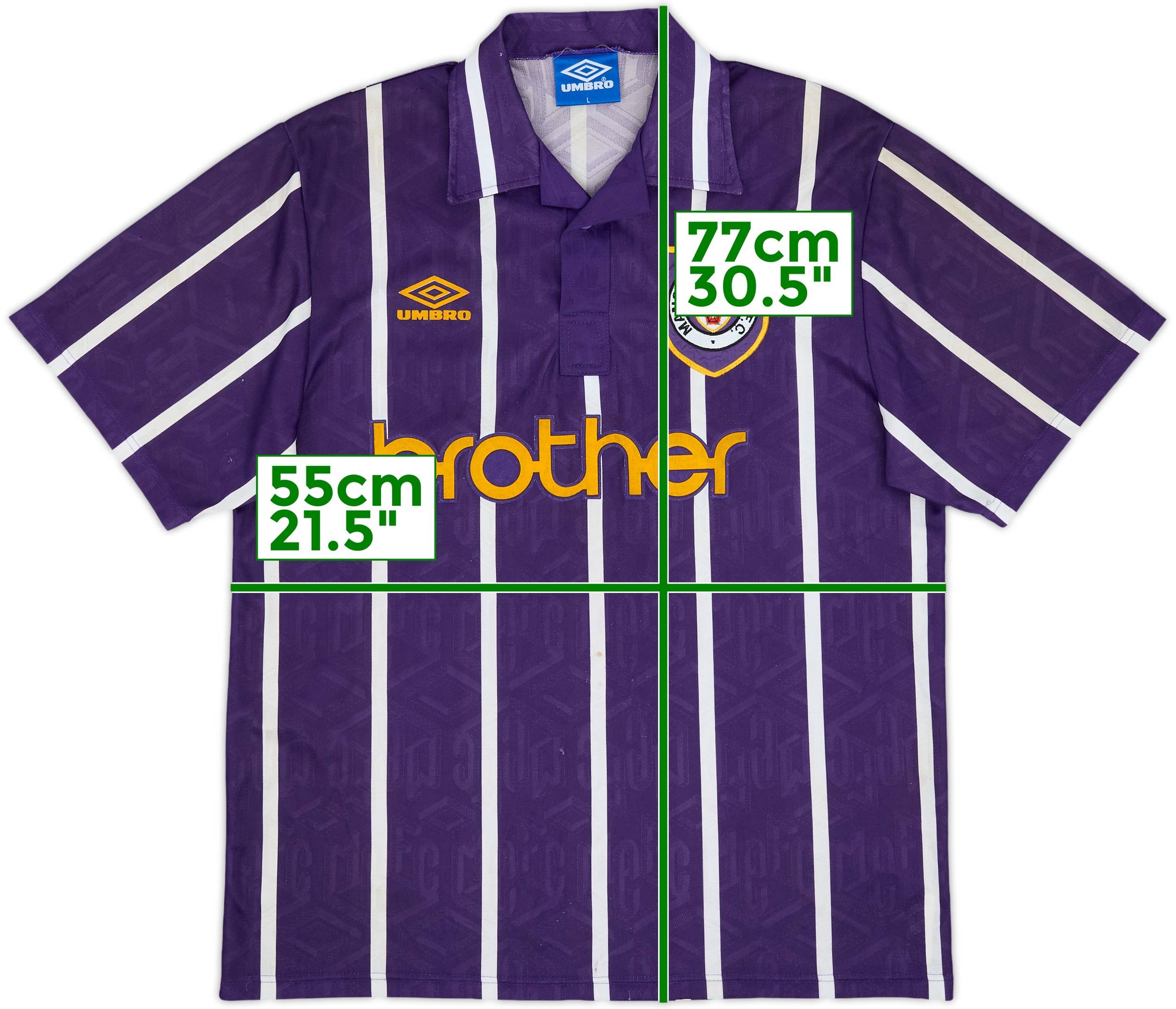 ウェア Manchester City 1993-94 Away Uniform Manchester City 1993-94 Away Kit