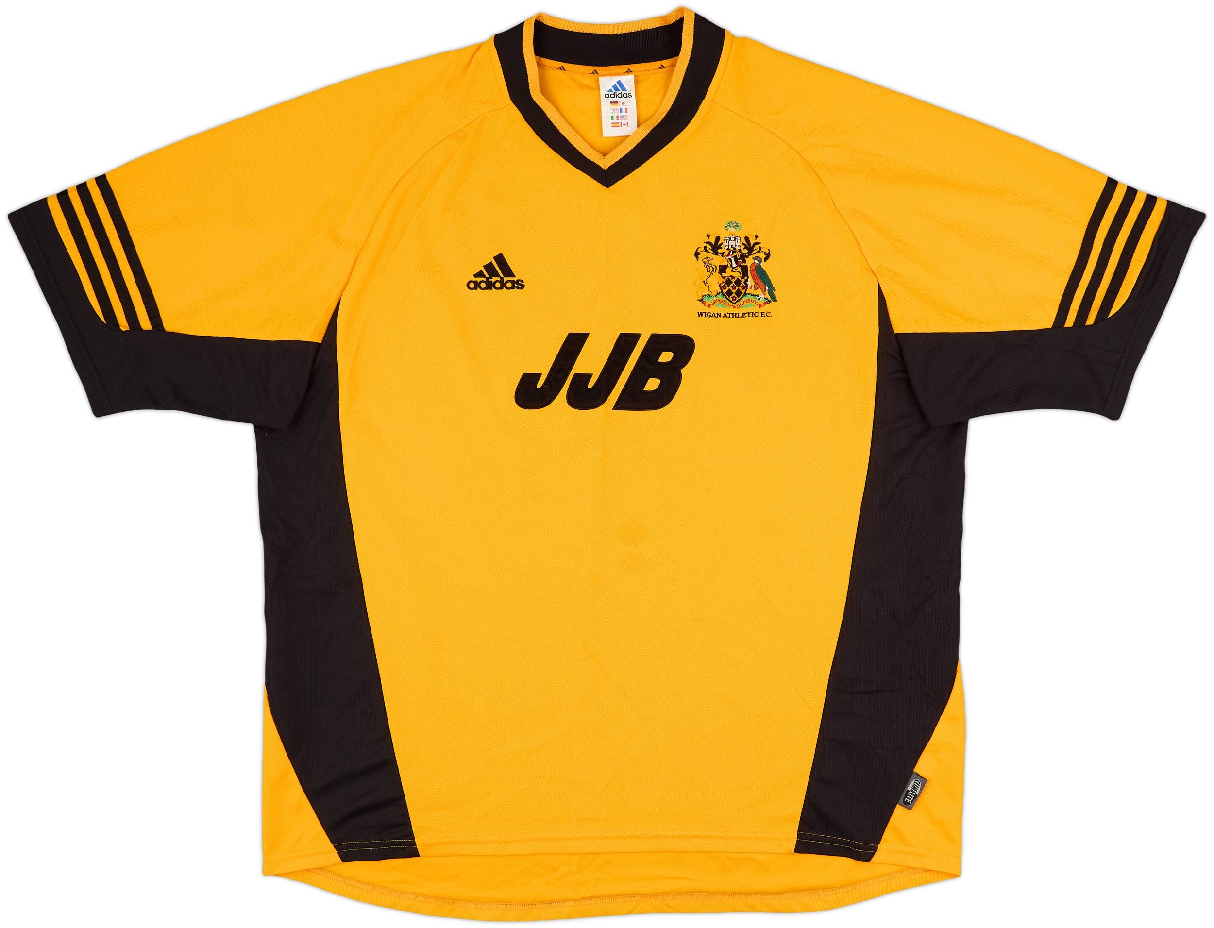 adidas Wigan Athletic ユニフォーム 2000-2002年 Wigan Athletic Home football shirt 2000 - 2002. Sponsored by