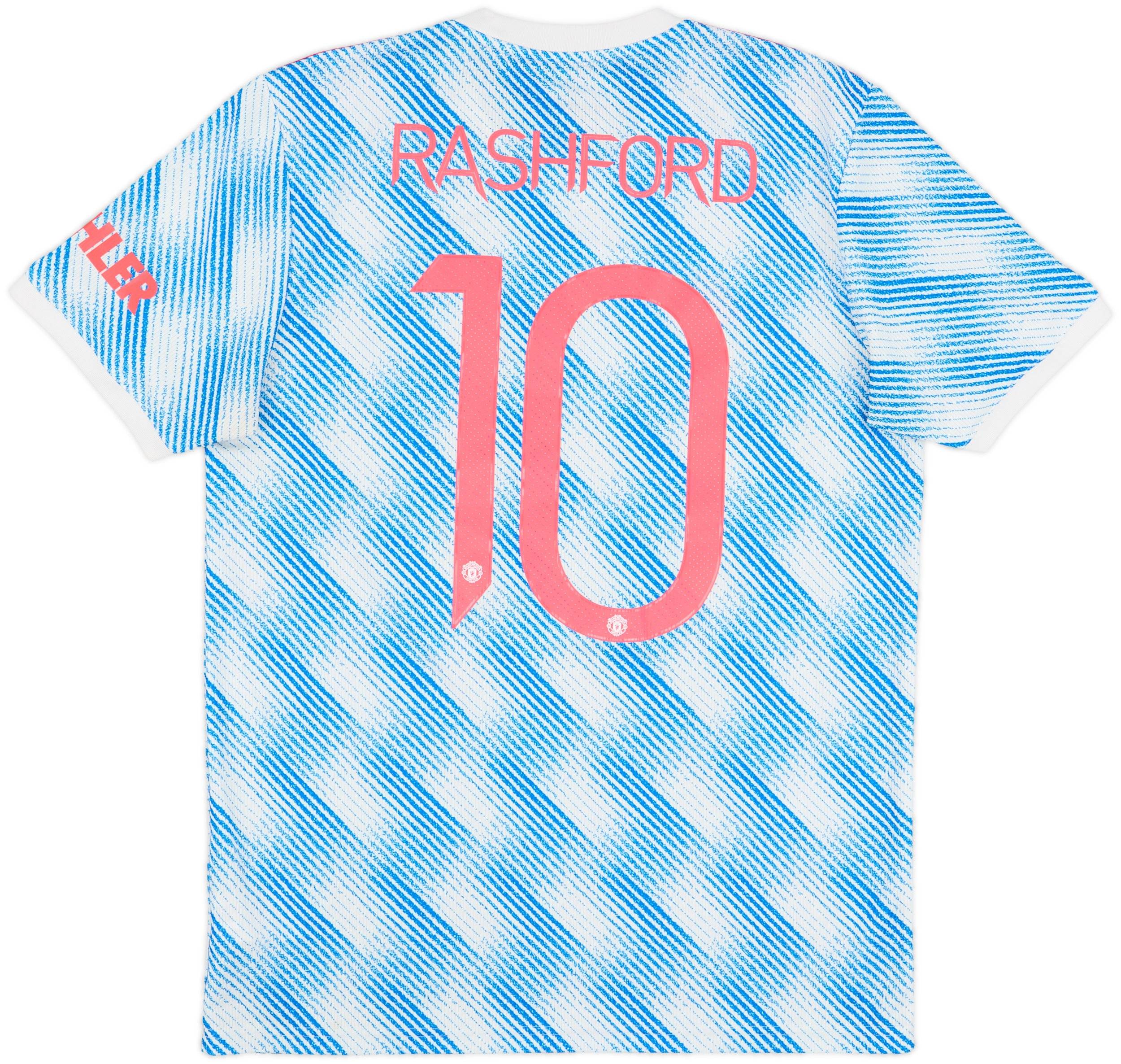 2021-22 Manchester United Away Shirt Rashford #10 - 10/10 - (M)