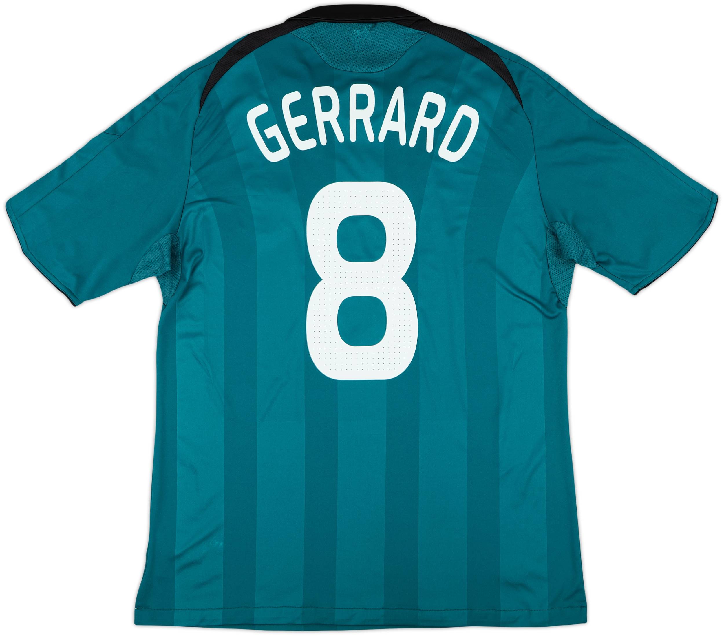 バ*ク様 リバプール GERRARD 8番 シャツ MEN FC LIVERPOOL 2006/2008 GERRARD #8 UEFA SOCCER FOOTBALL