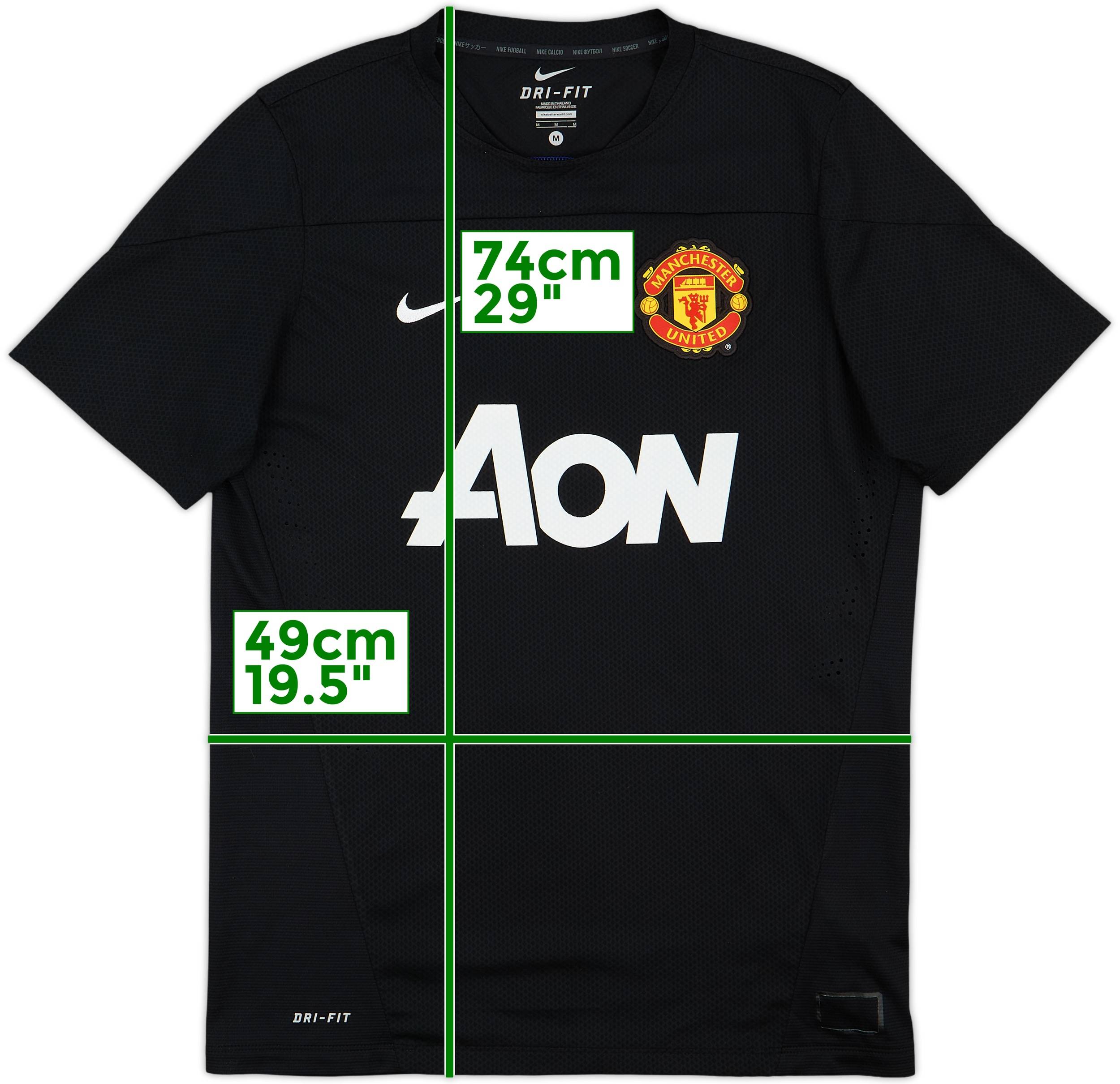 NIKE - NIKE MANCHESTER UNITED マンチェスター DRI-FIT Nike Dri Fit Manchester United Jersey Authentic Soccer Sz