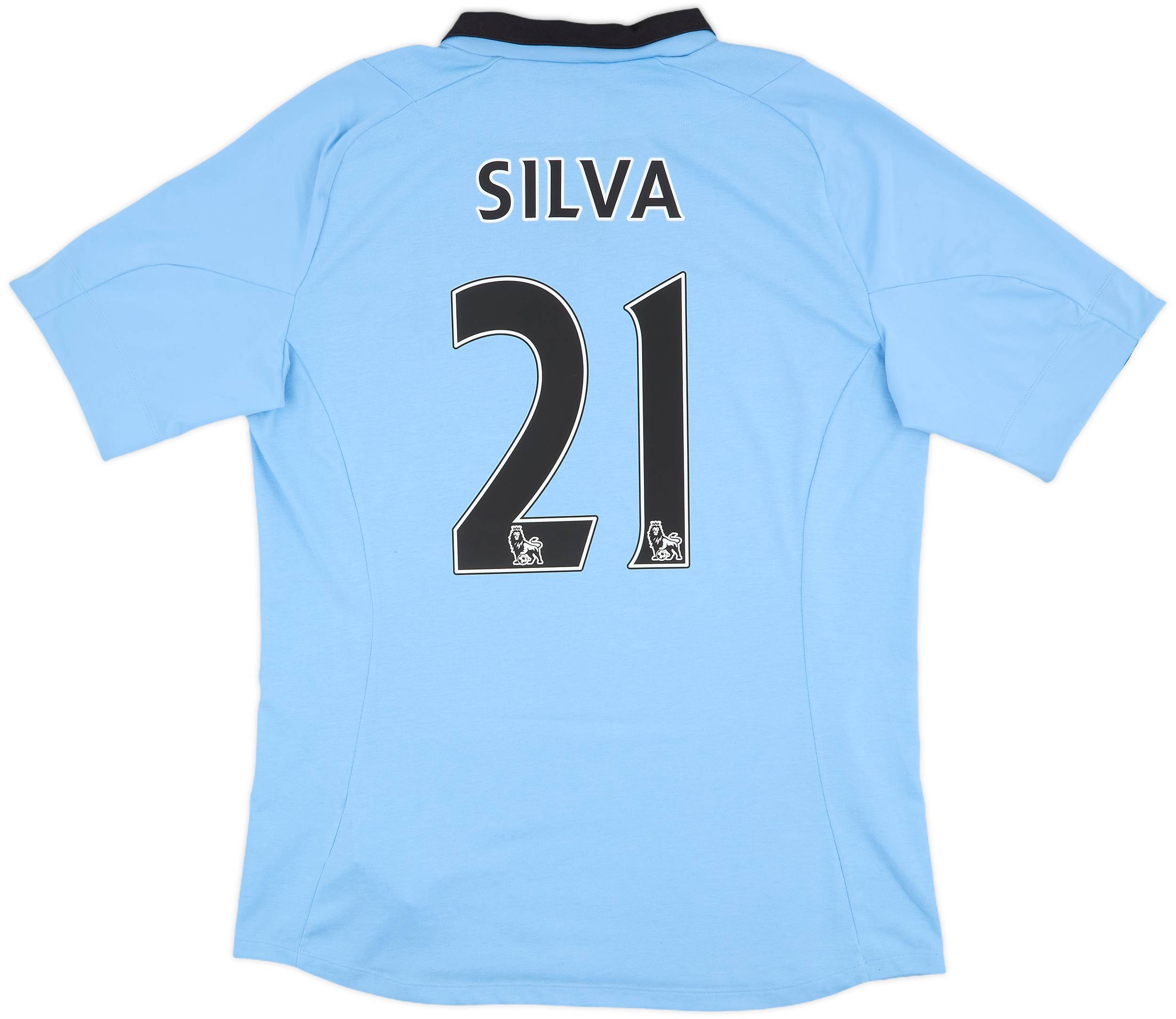 マンチェスター・シティ SILVA 21 シャツ（Lサイズ） マンチェスター・シティ 11/12 21番 SILVA ダビドシルバ - メルカリ