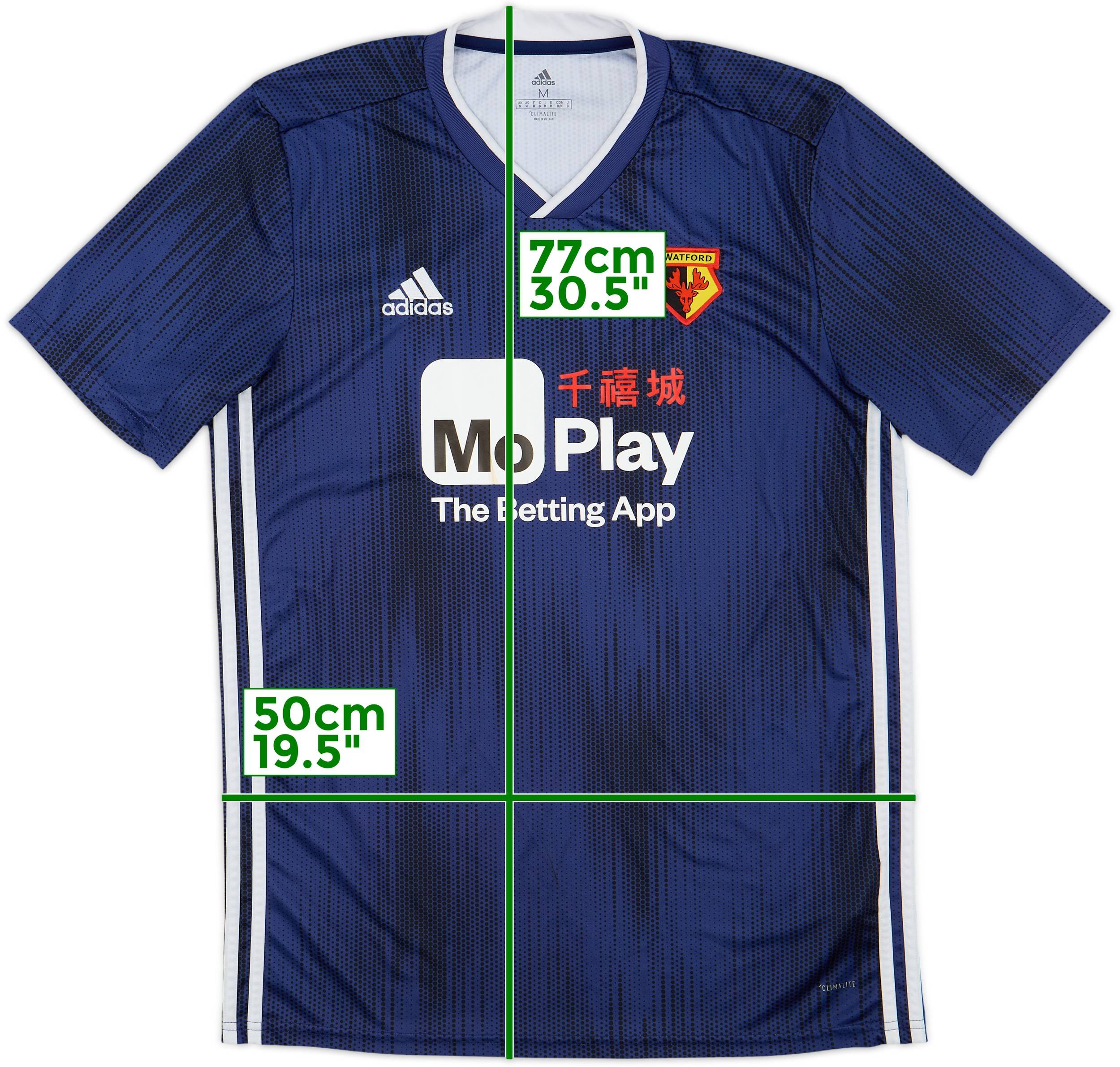 Soccer Watford Shirt 2019 2019-20 Watford Away Shirt 9/10 (M)