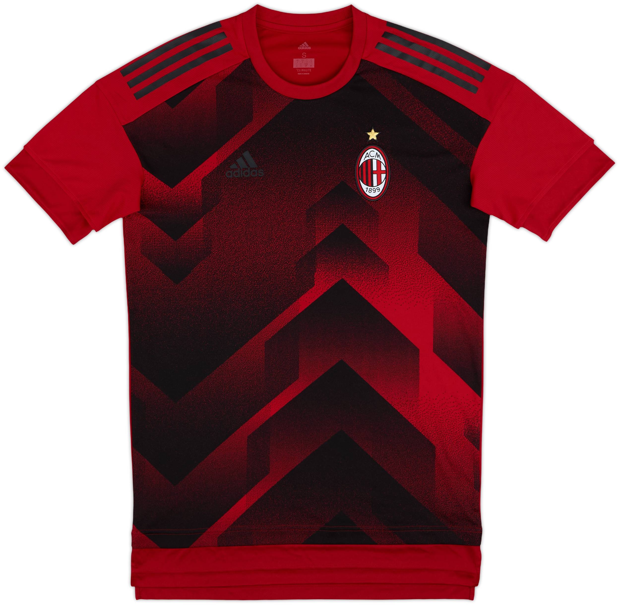 2017-18 AC Milan adidas Training Shirt 9/10 (S)