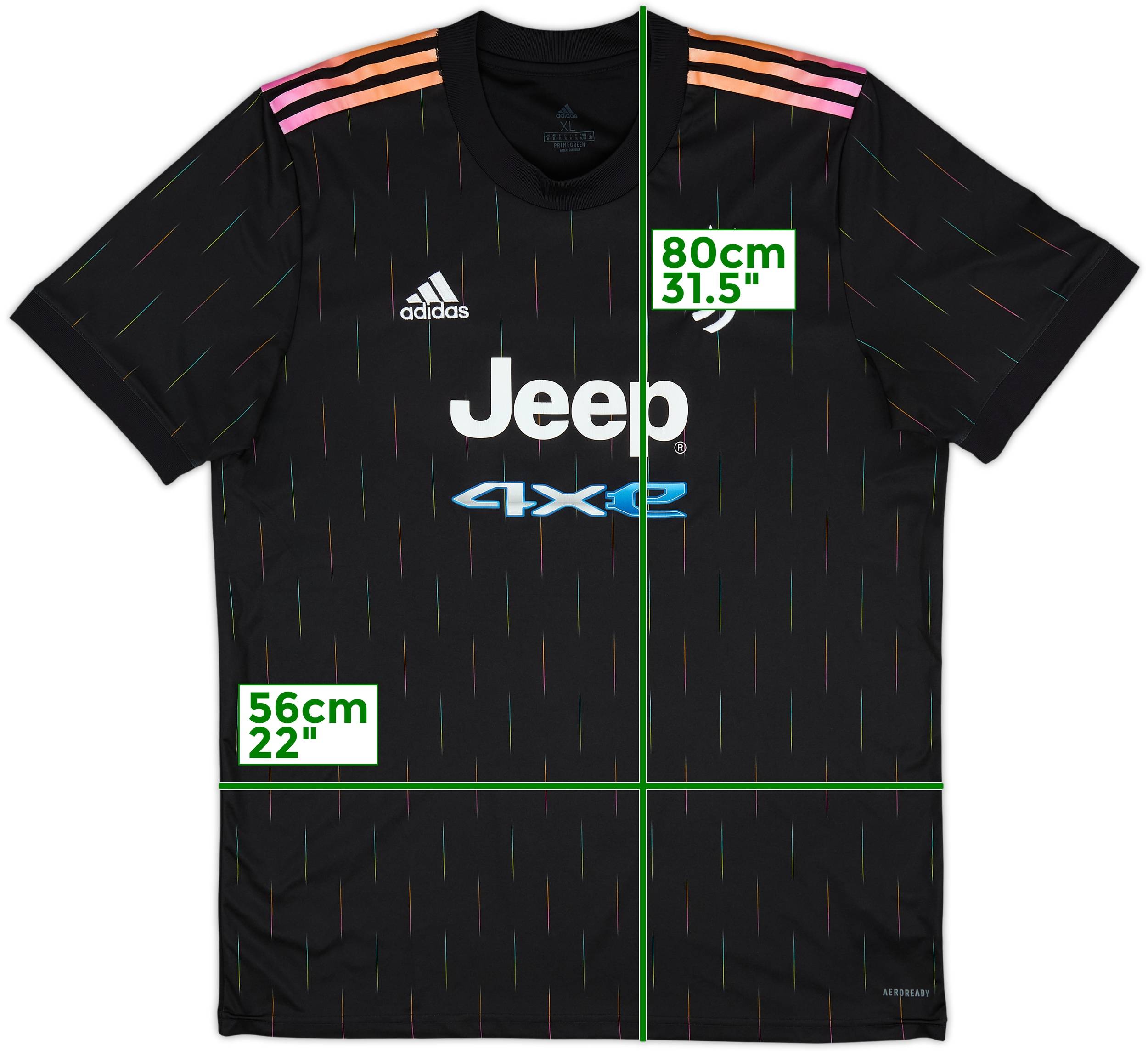 2021-22 Juventus Away Shirt - 7/10 - (XL)