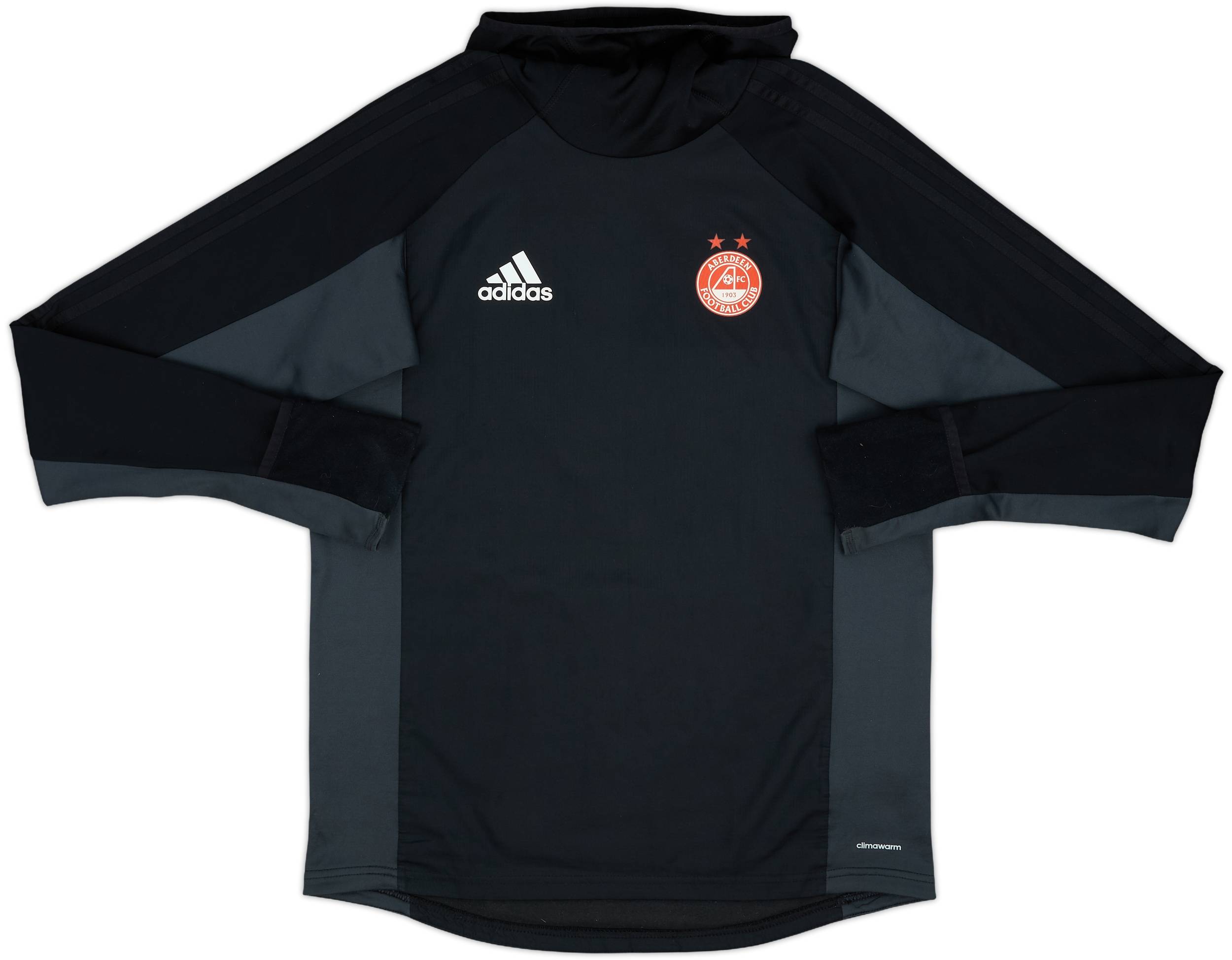 2016-17 Aberdeen adidas Hooded Sweat Top 8/10 (S)