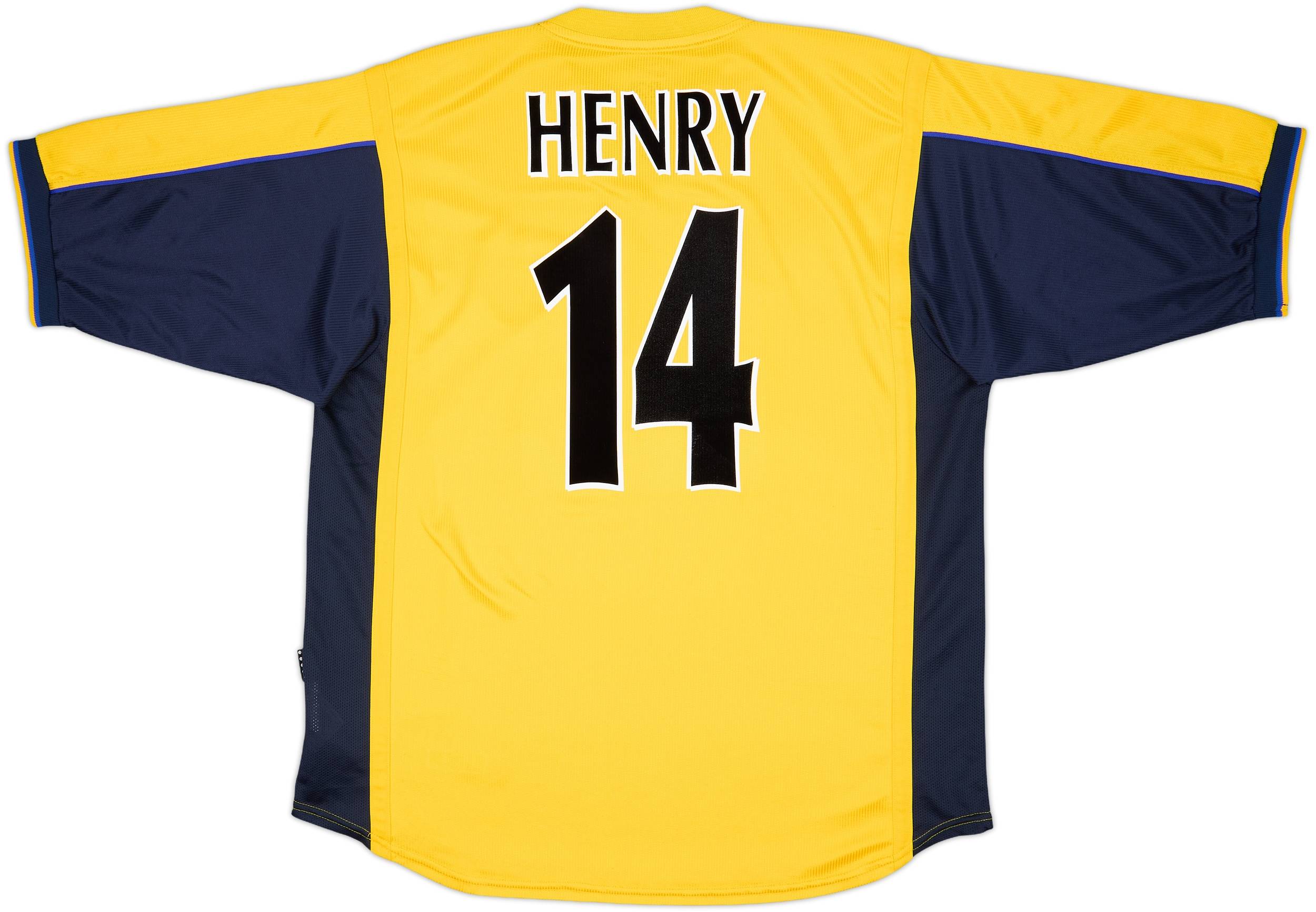 Maillot rétro ARSENAL away 1999 HENRY - Les Voyages En Ballon - Maillots de football vintage
