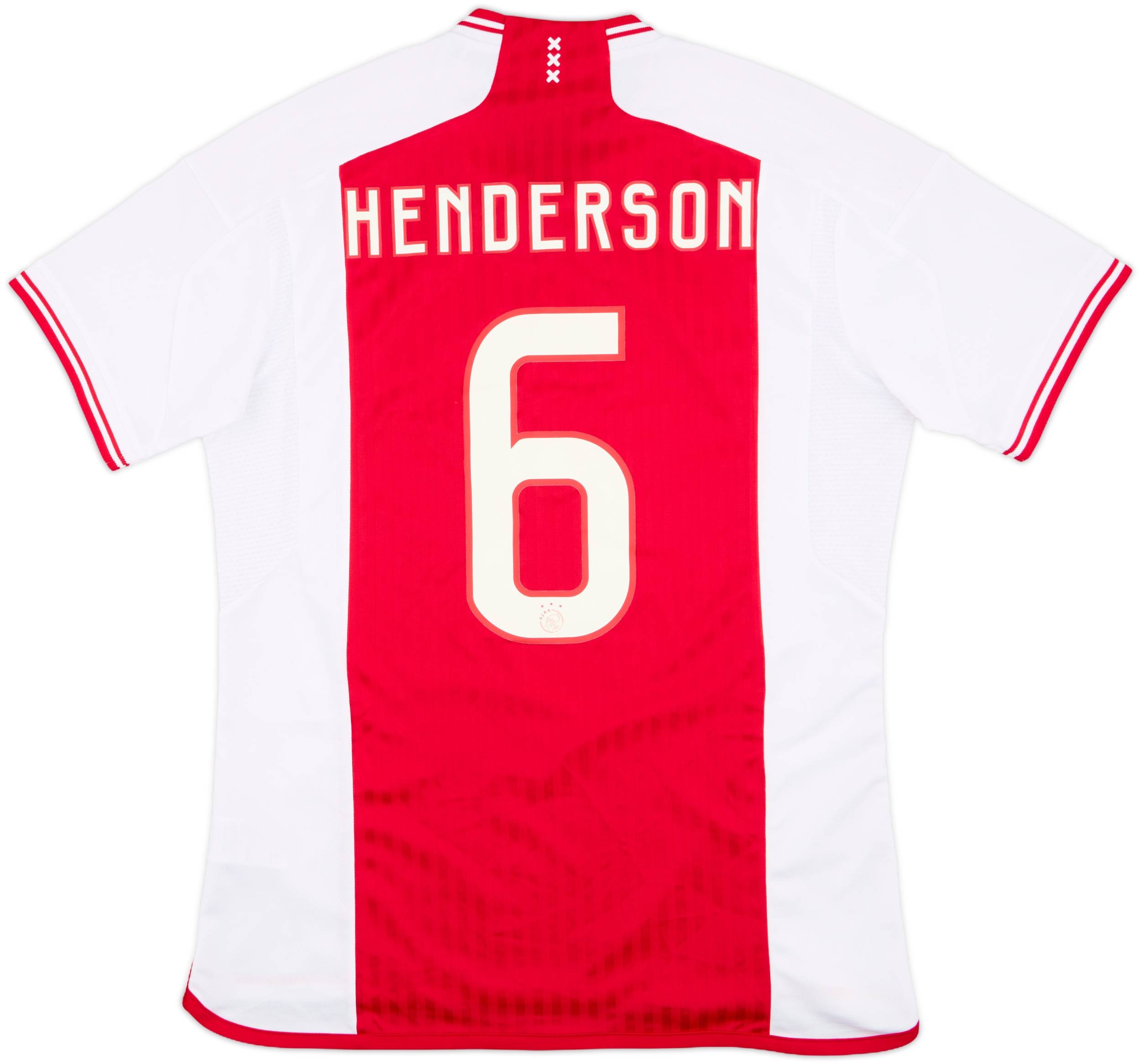 2023-24 Ajax Home Shirt Henderson #6 - 10/10 - (L)