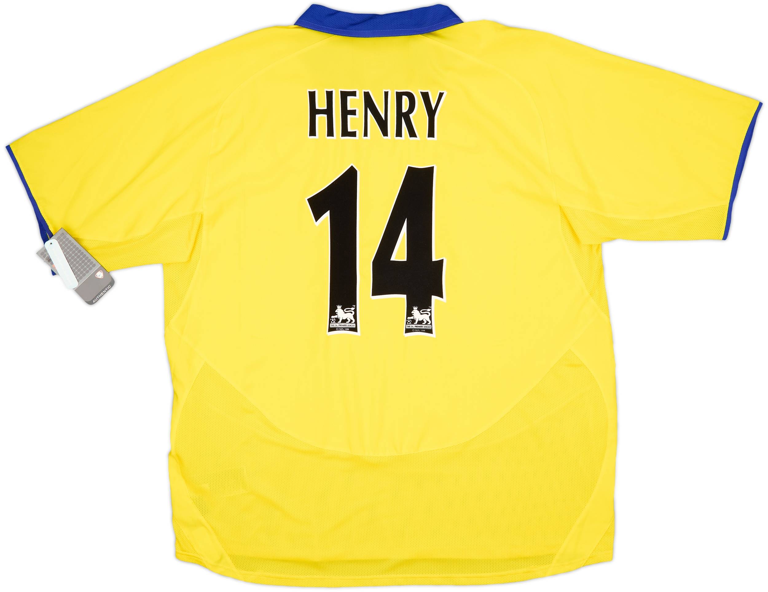 2003-05 Arsenal Away Shirt Henry #14 (XXL)