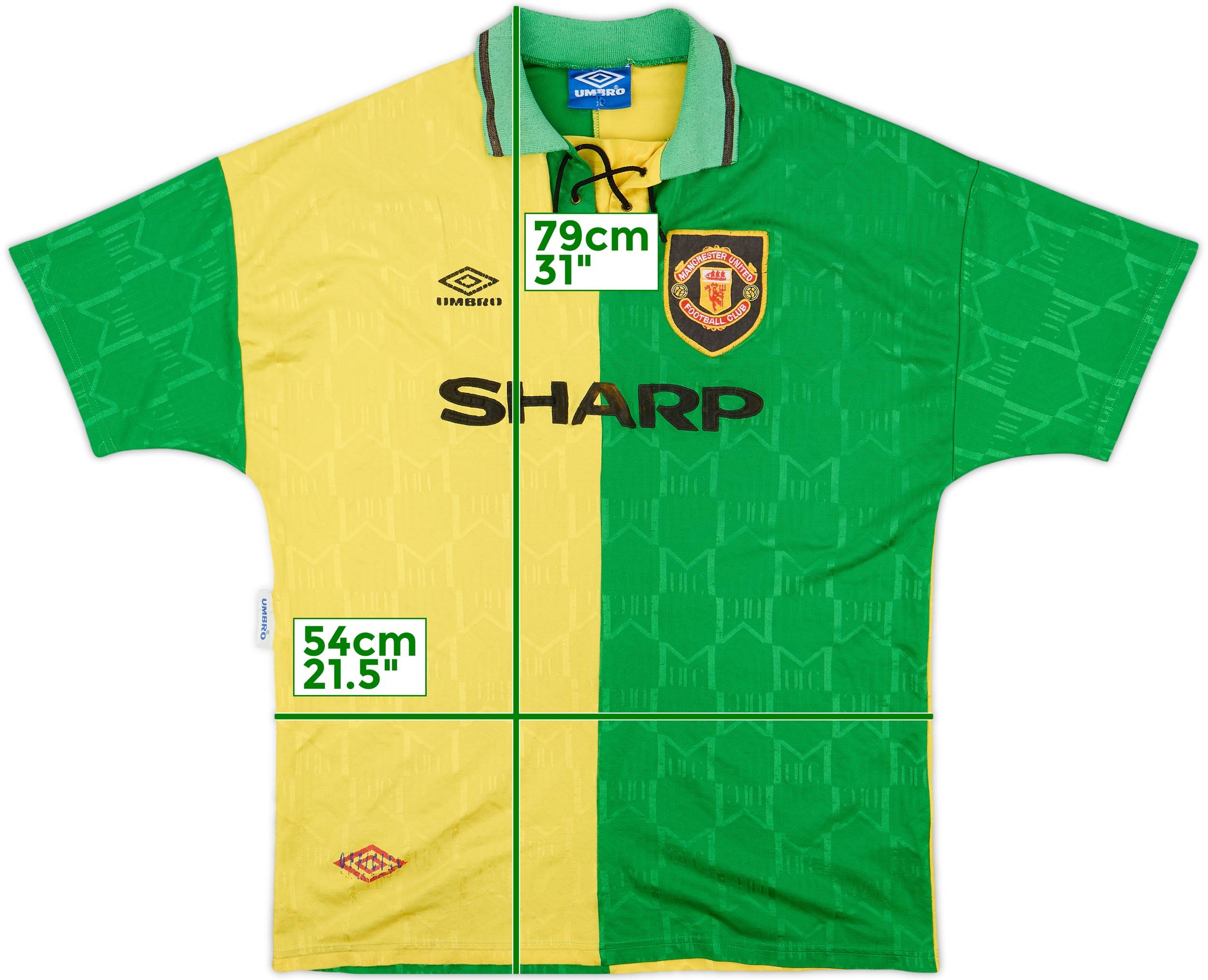 UMBRO 1992/1994 マンチェスターU 3rdユニフォーム 92-93, 93-94 umbro マンチェスターユナイテッド 3rd - メルカリ