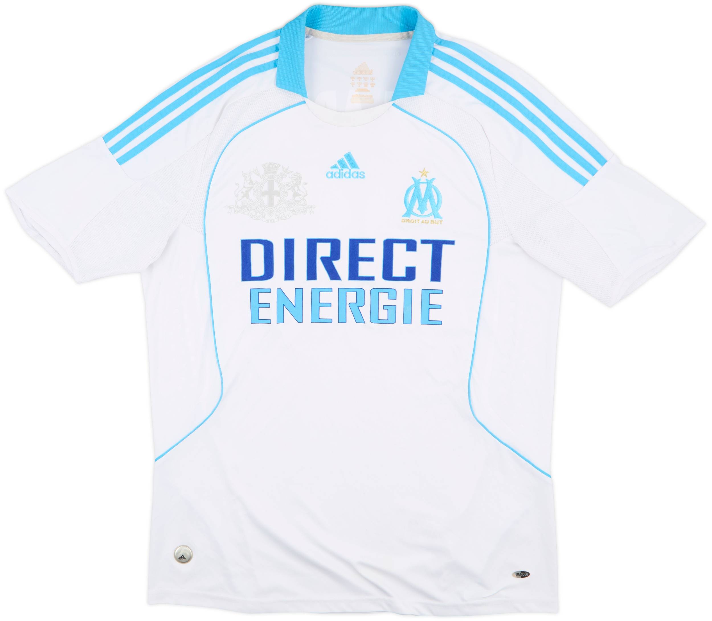 2008-09 Olympique Marseille Home Shirt Ben Arfa #20 - 8/10 - (L)