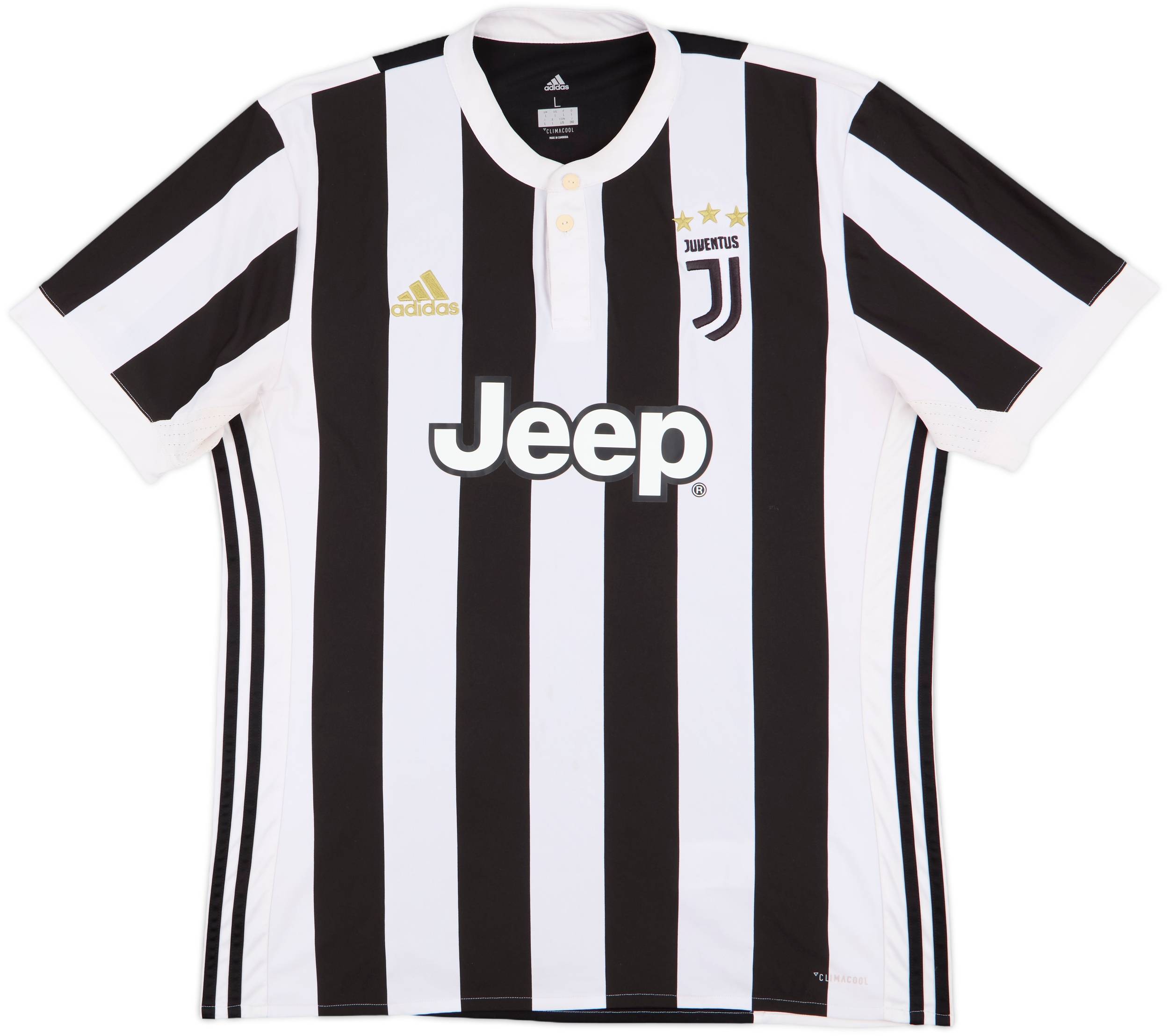 2017-18 Juventus Home Shirt Dybala #10 - 7/10 - (L)