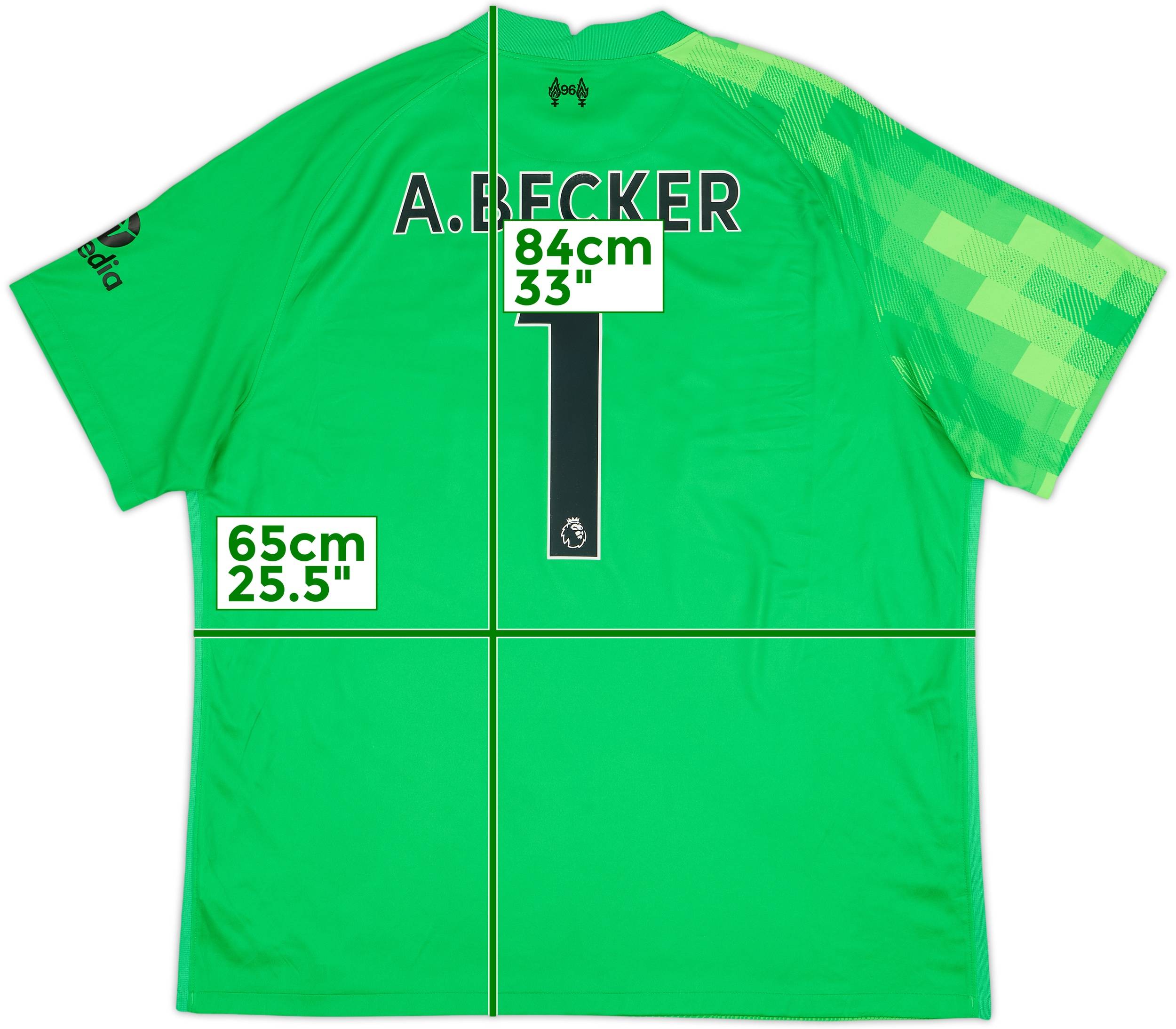Liverpool A. BECKER 1 シャツ M 20/21 Liverpool A. BECKER 1 シャツ