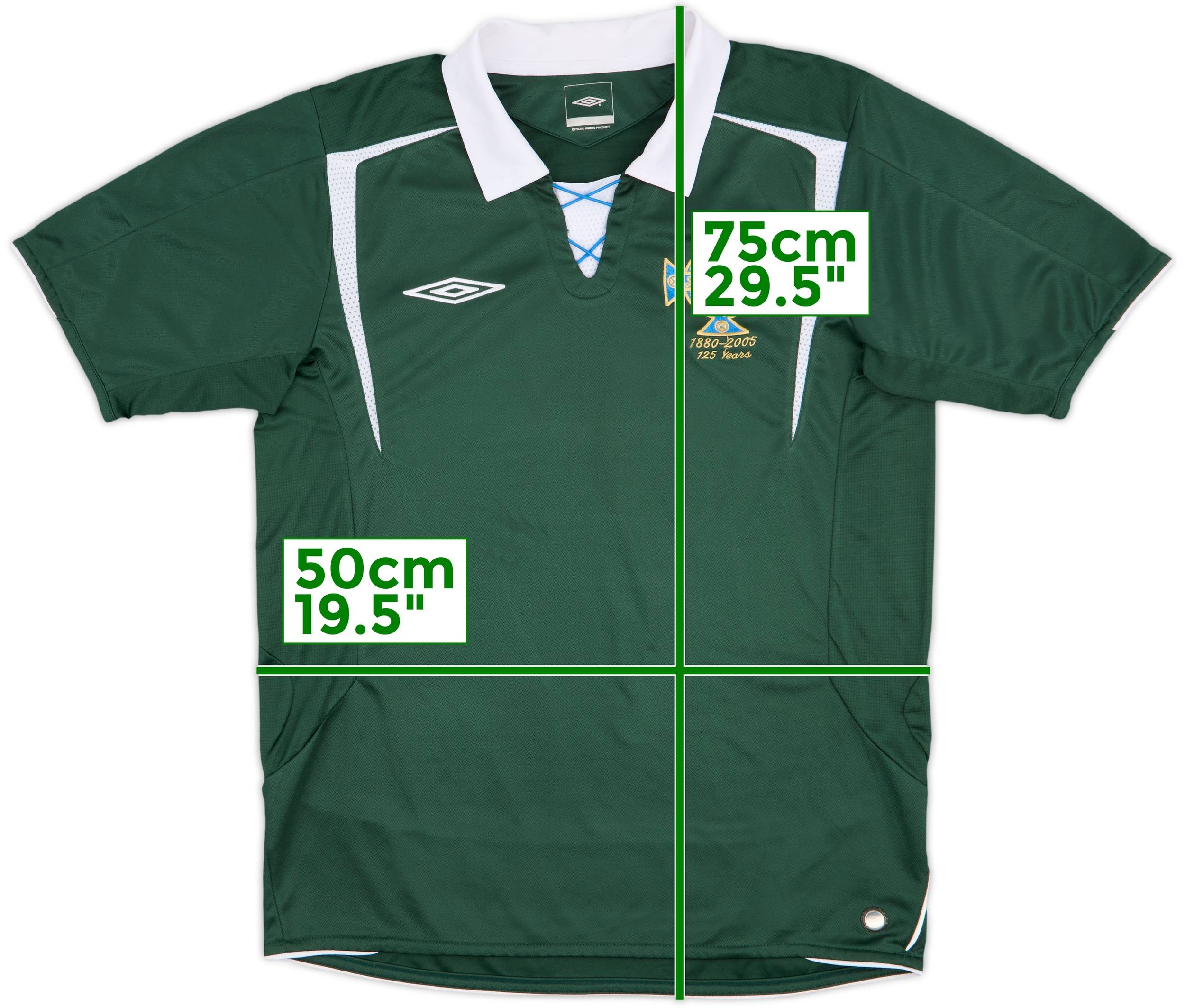 2005 Northern Ireland '125 Years' Shirt - 9/10 - (M)