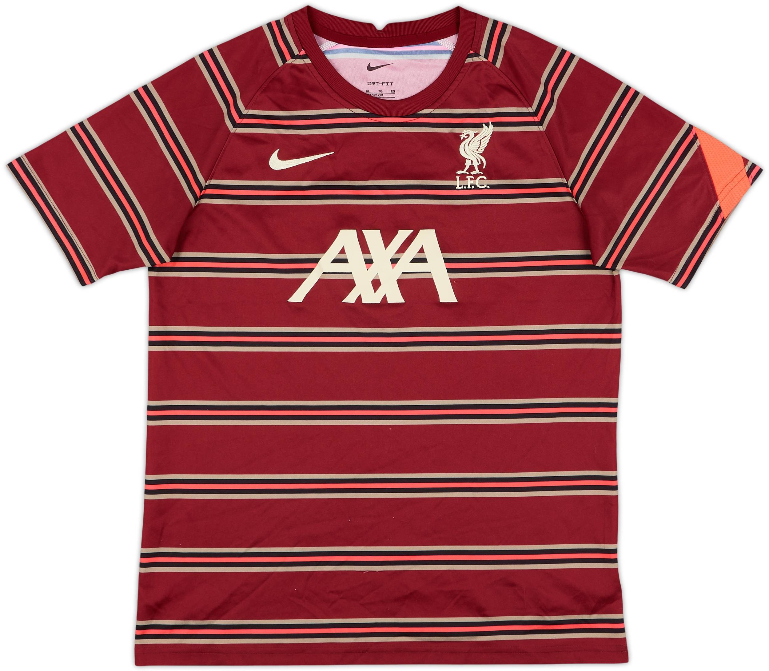 Liverpool トレーニングシャツ 2008-09 Liverpool adidas Training Shirt - 8/10 - (S)
