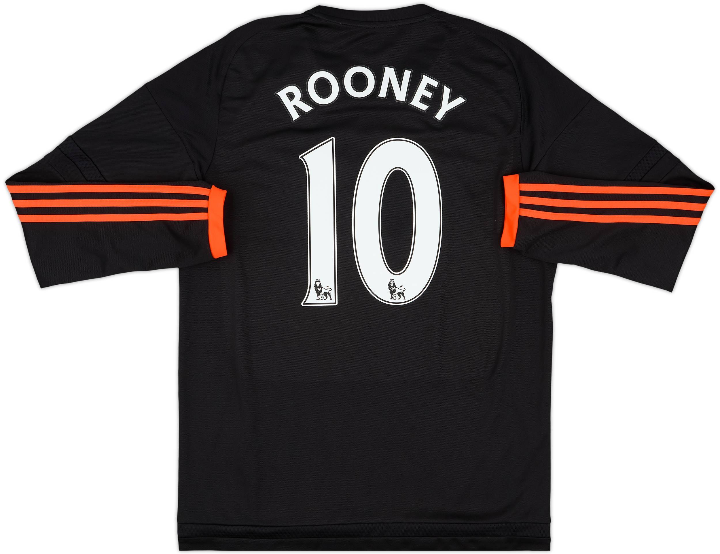2015-16 Manchester United Third L/S Shirt Rooney #10 - 10/10