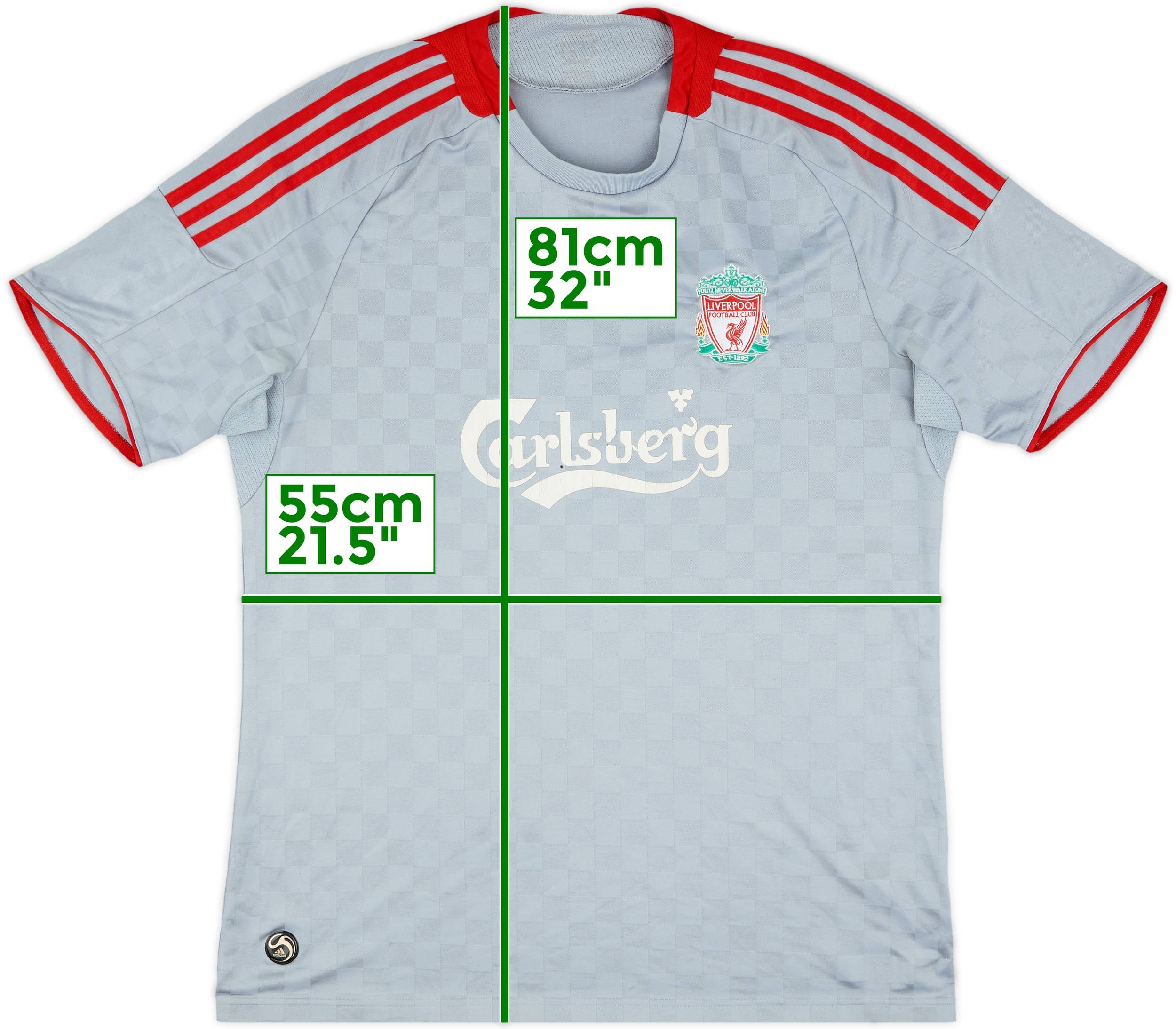 2008-09 Liverpool Away Shirt - 5/10 - (XL)