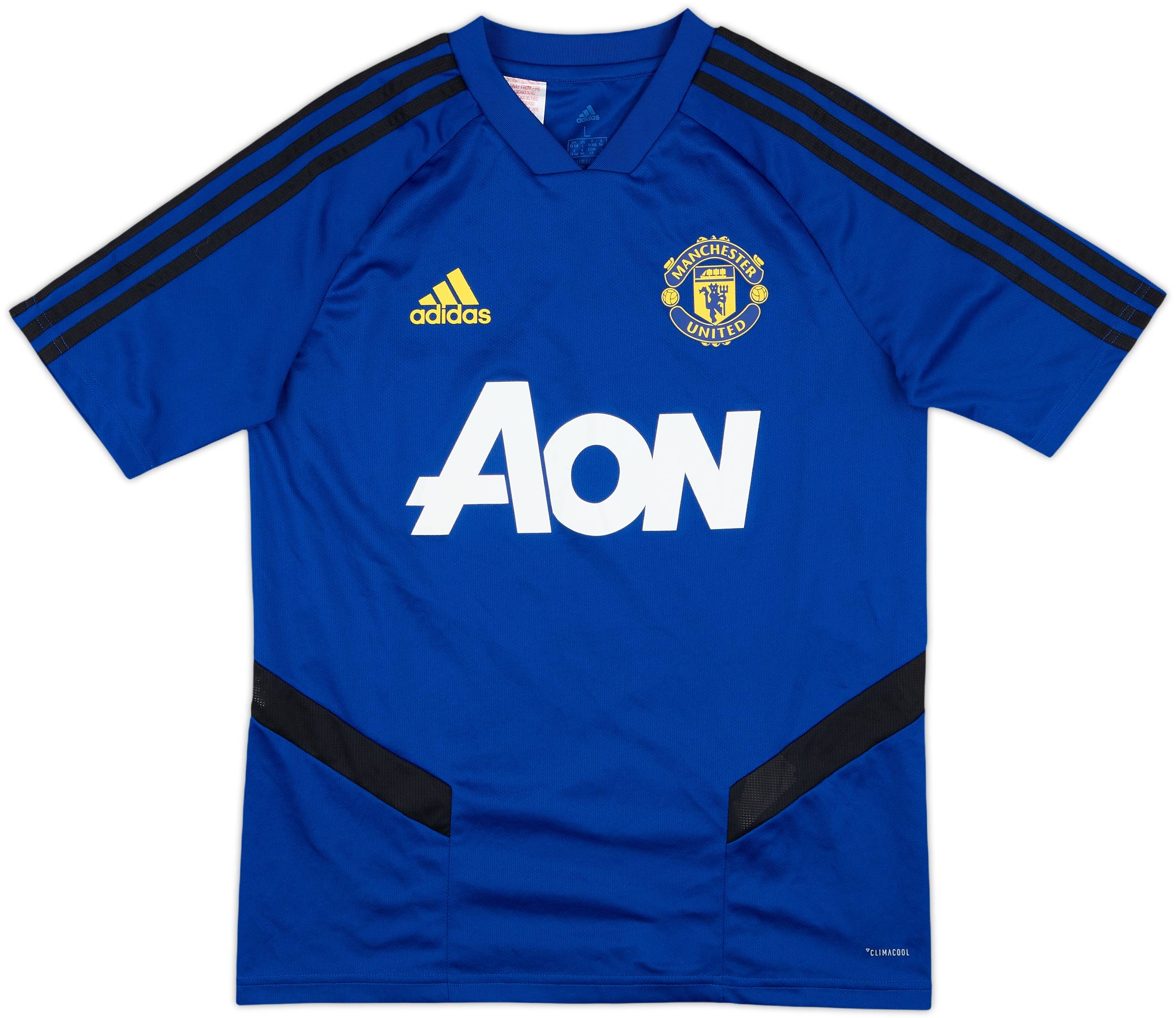 2019-20 Manchester United adidas Training Shirt - 9/10 - (L