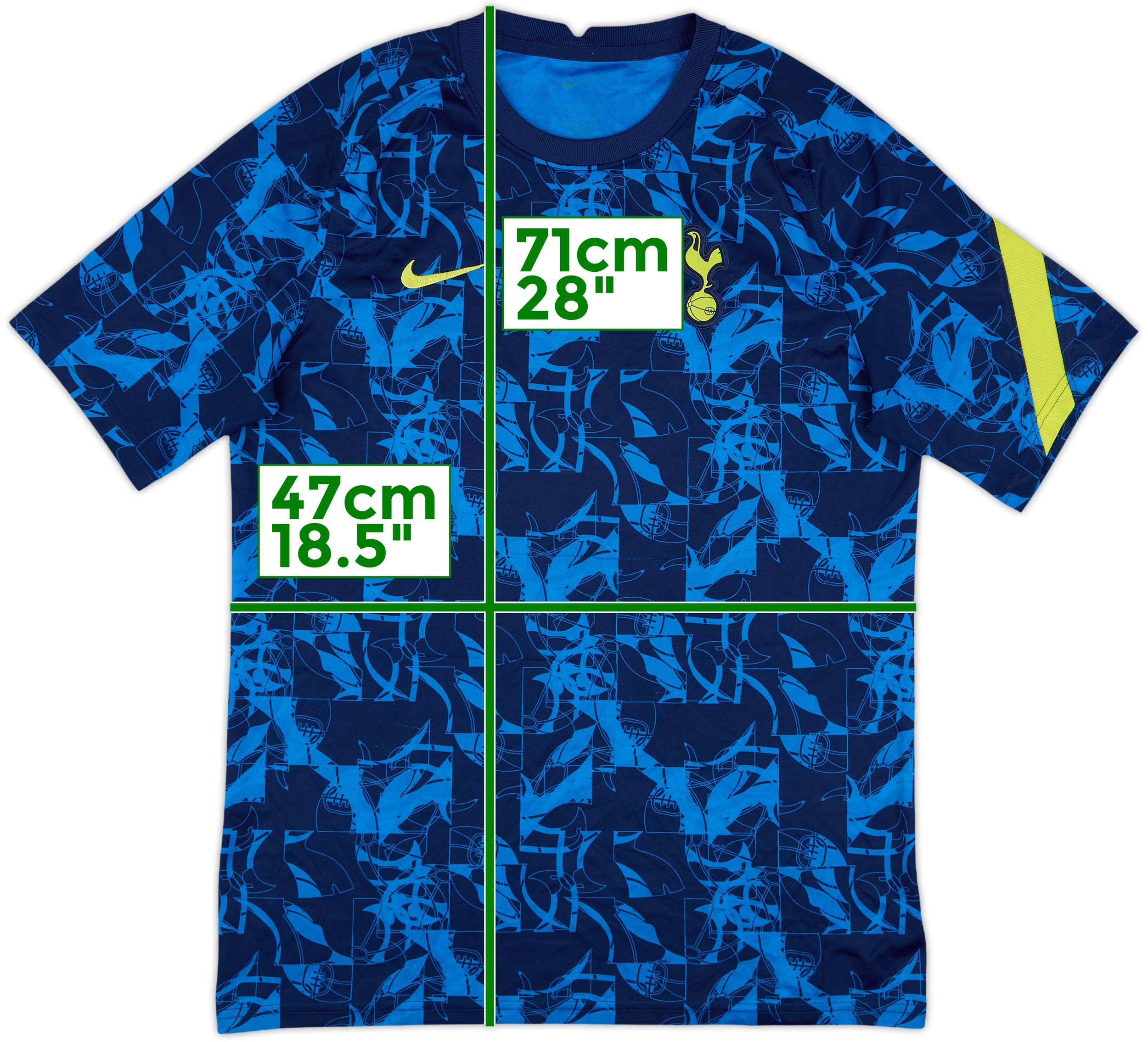 2021-22 Tottenham Nike Training Shirt - 9/10 - (M)