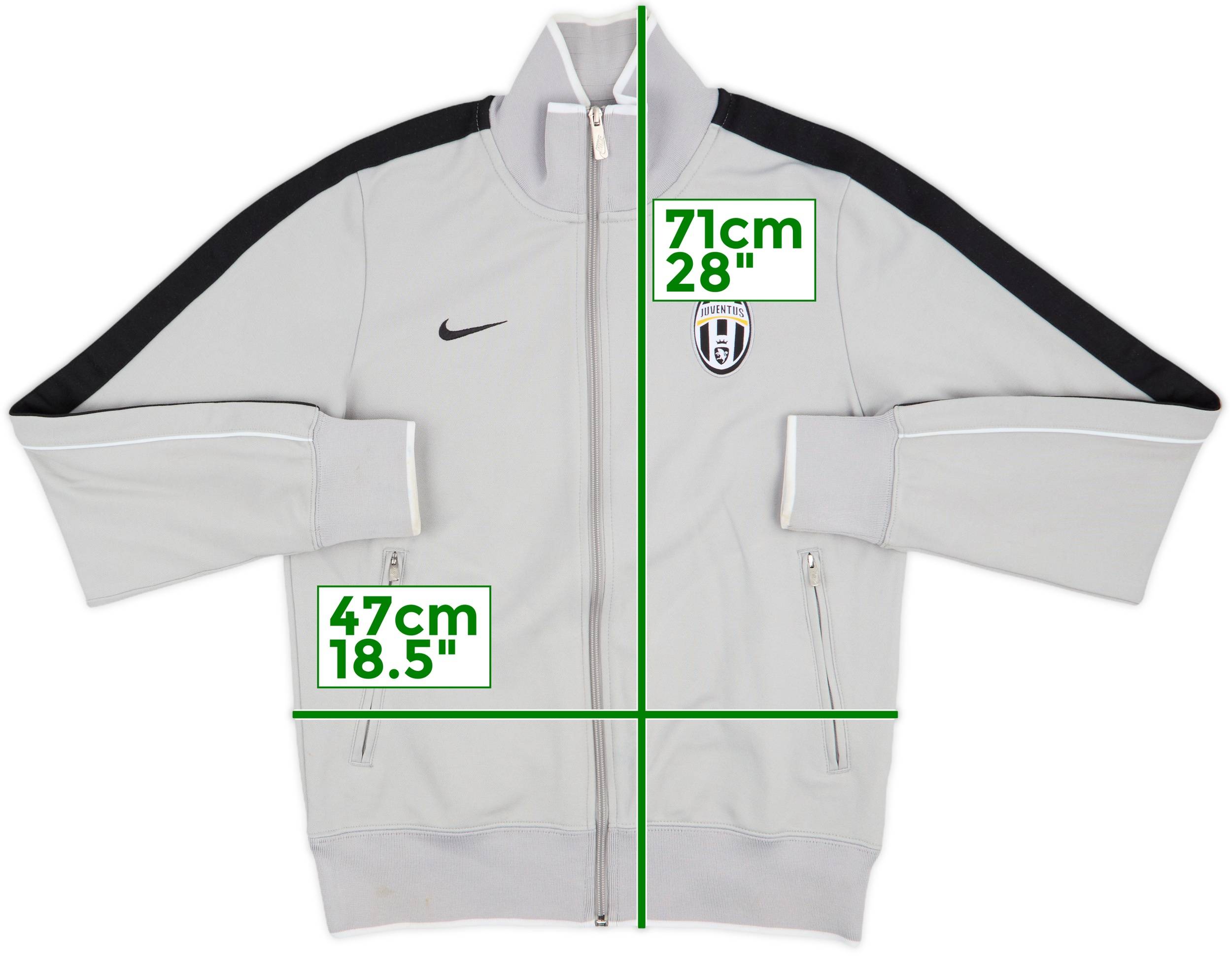 2010-11 Juventus N98 Nike Track Jacket - 5/10 - (S)