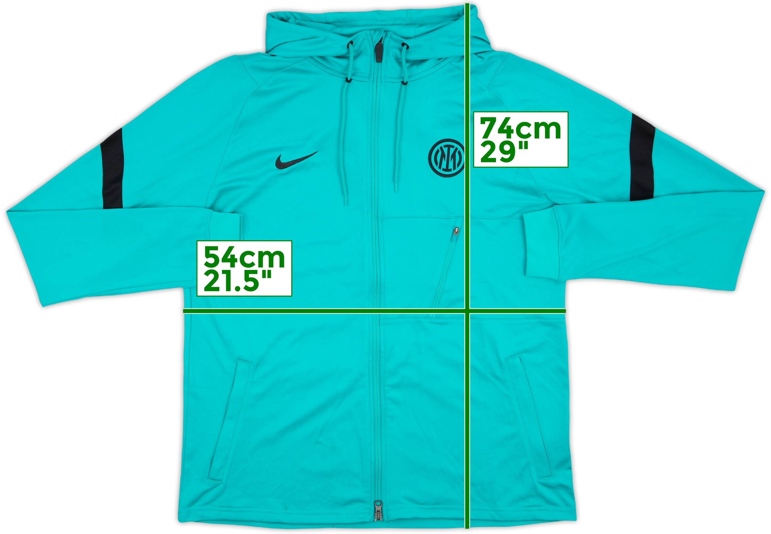 【美品・未使用・レア】Nike Inter Milan 長袖ジャージ インテル 2021-22 Inter Milan Nike Track Jacket - 7/10 - (L)