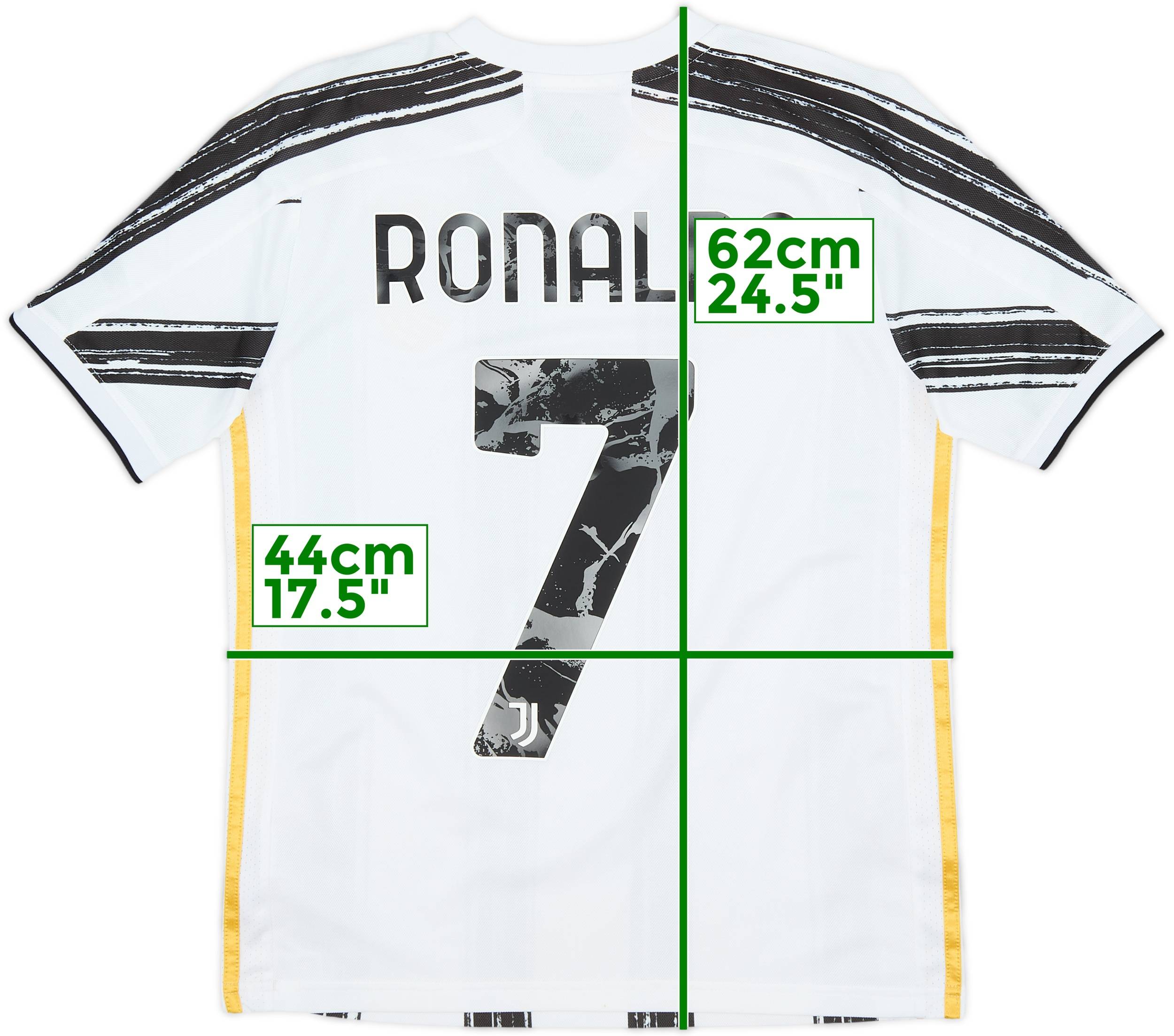 2020-21 Juventus Home Shirt Ronaldo #7 - 8/10 - (L.Boys)