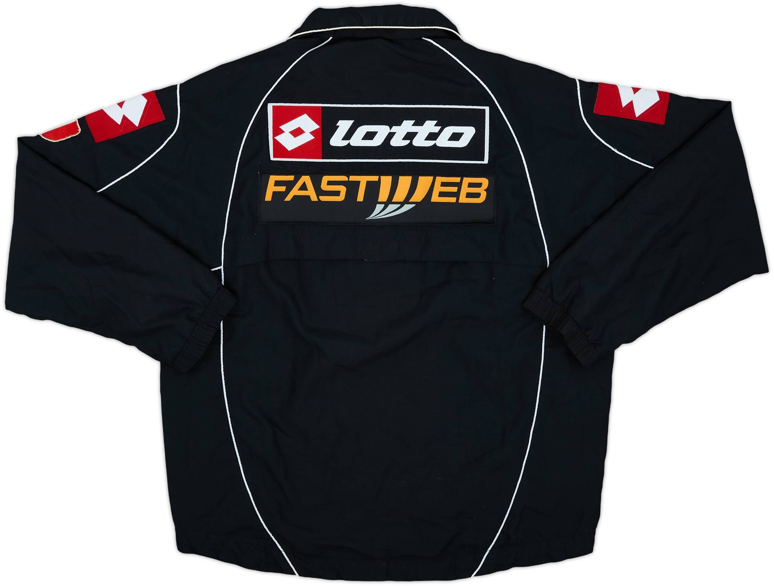 2002-03 Juventus Lotto Track Jacket - 8/10 - (L)