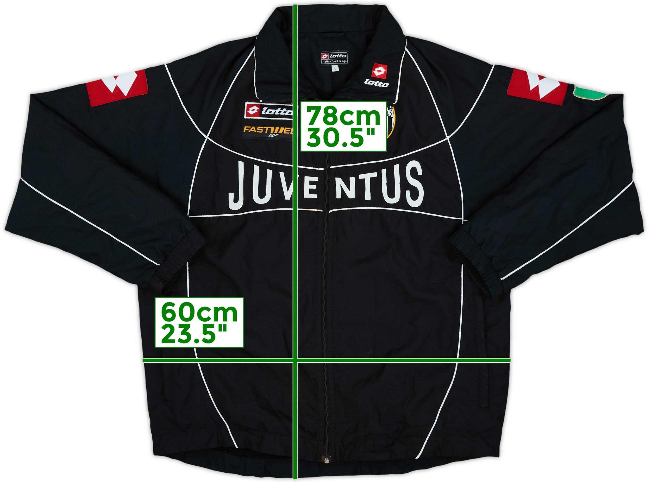 レアJUVENTUS LEGEND-12パック 2002-03 Juventus Lotto Track Jacket - 8/10 - (L)