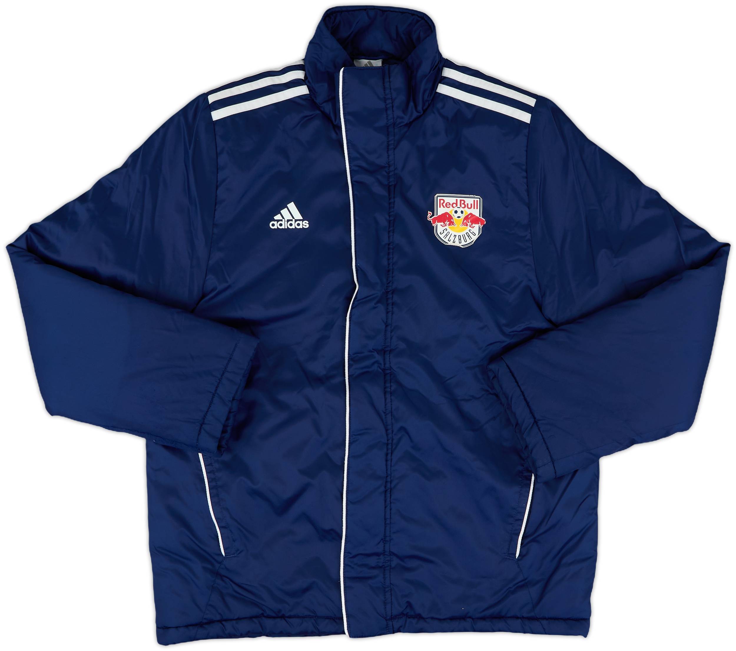 2011-12 Red Bull Salzburg adidas Padded Bench Coat 5/10