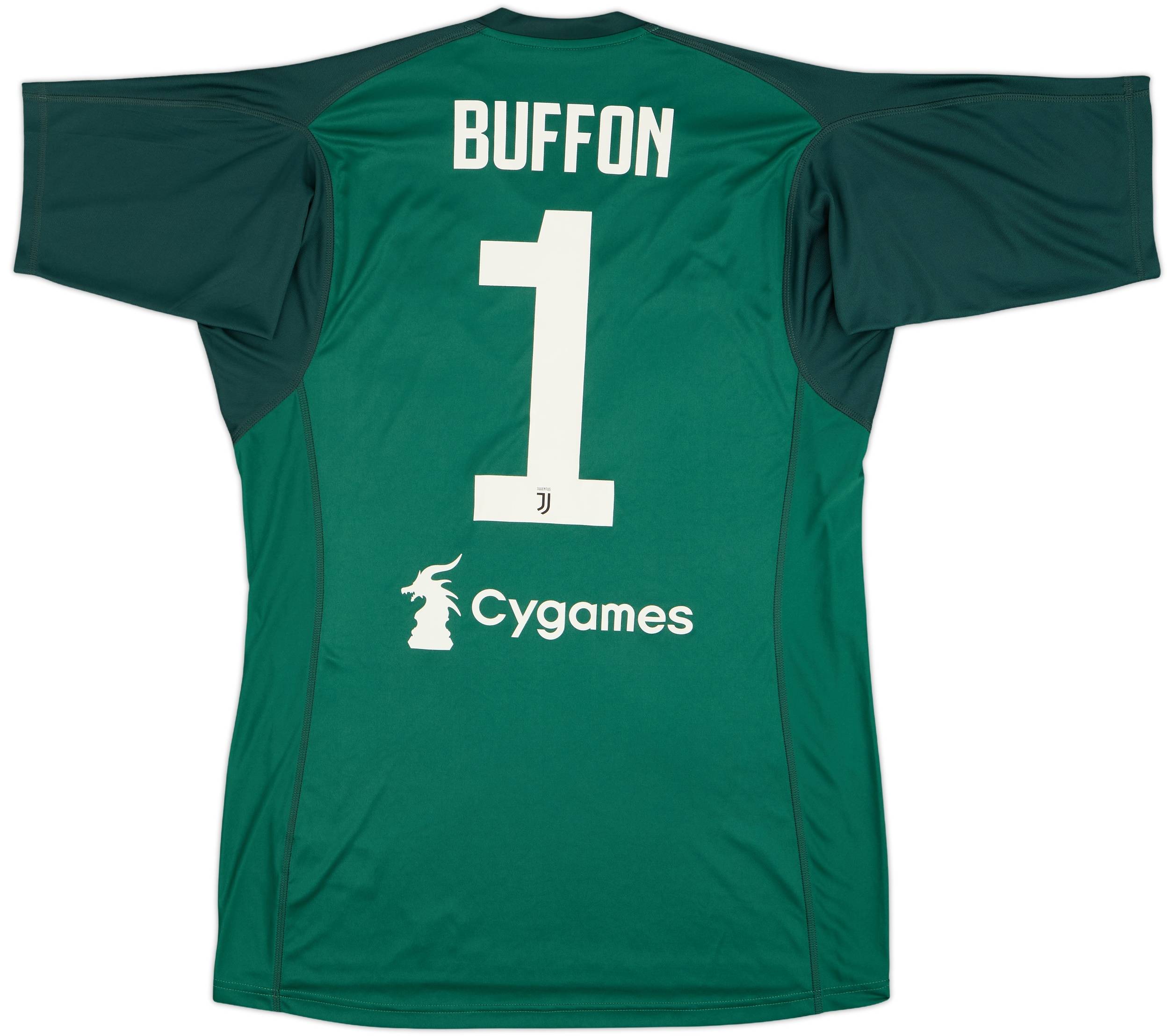 2018-19 Juventus GK S/S Shirt Buffon #1 - 8/10 - (L)
