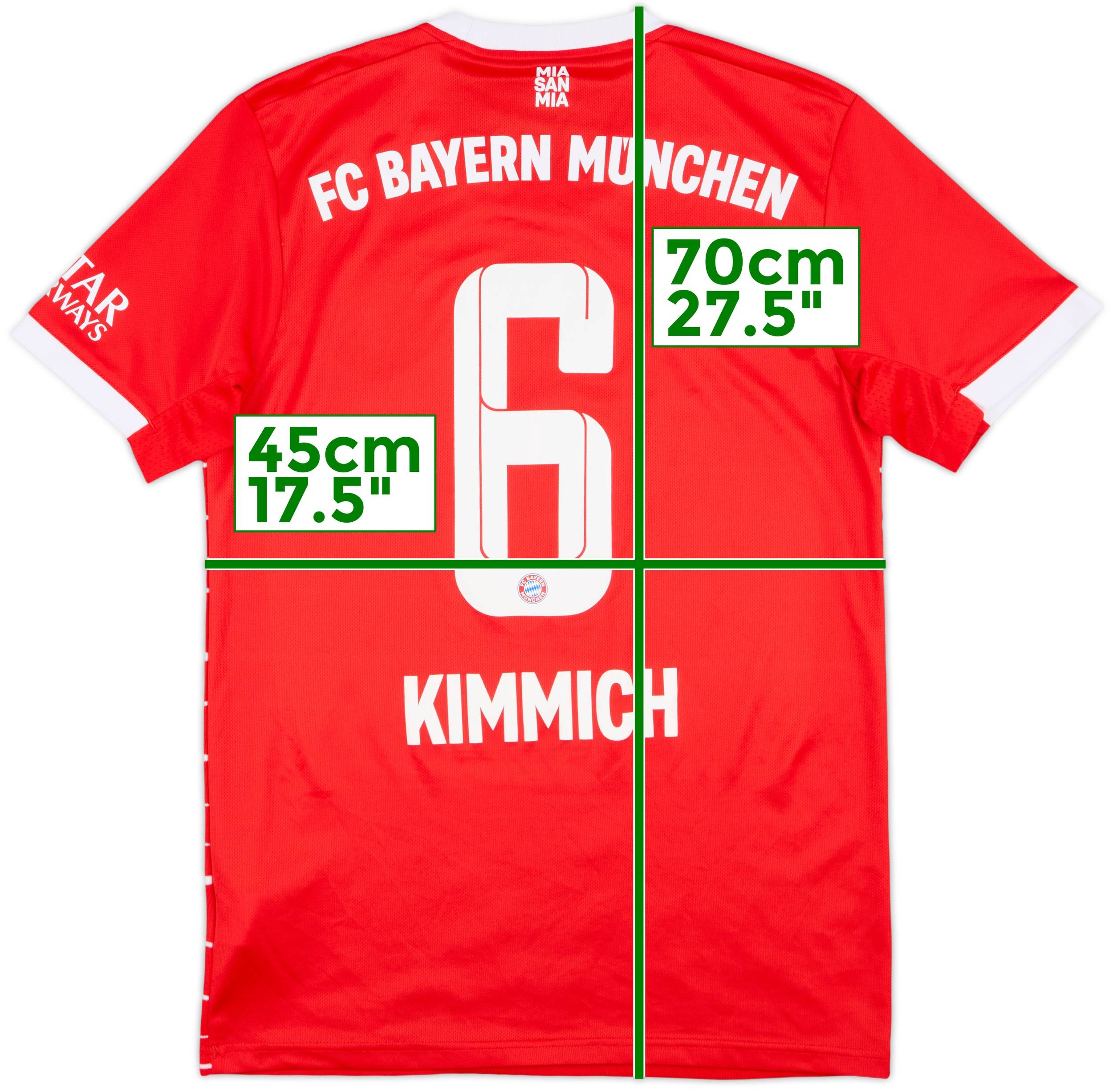 FC Bayern München Kimmich 6 半袖シャツ 9b61fbf6c8f80aadbb55cfe645a0ce