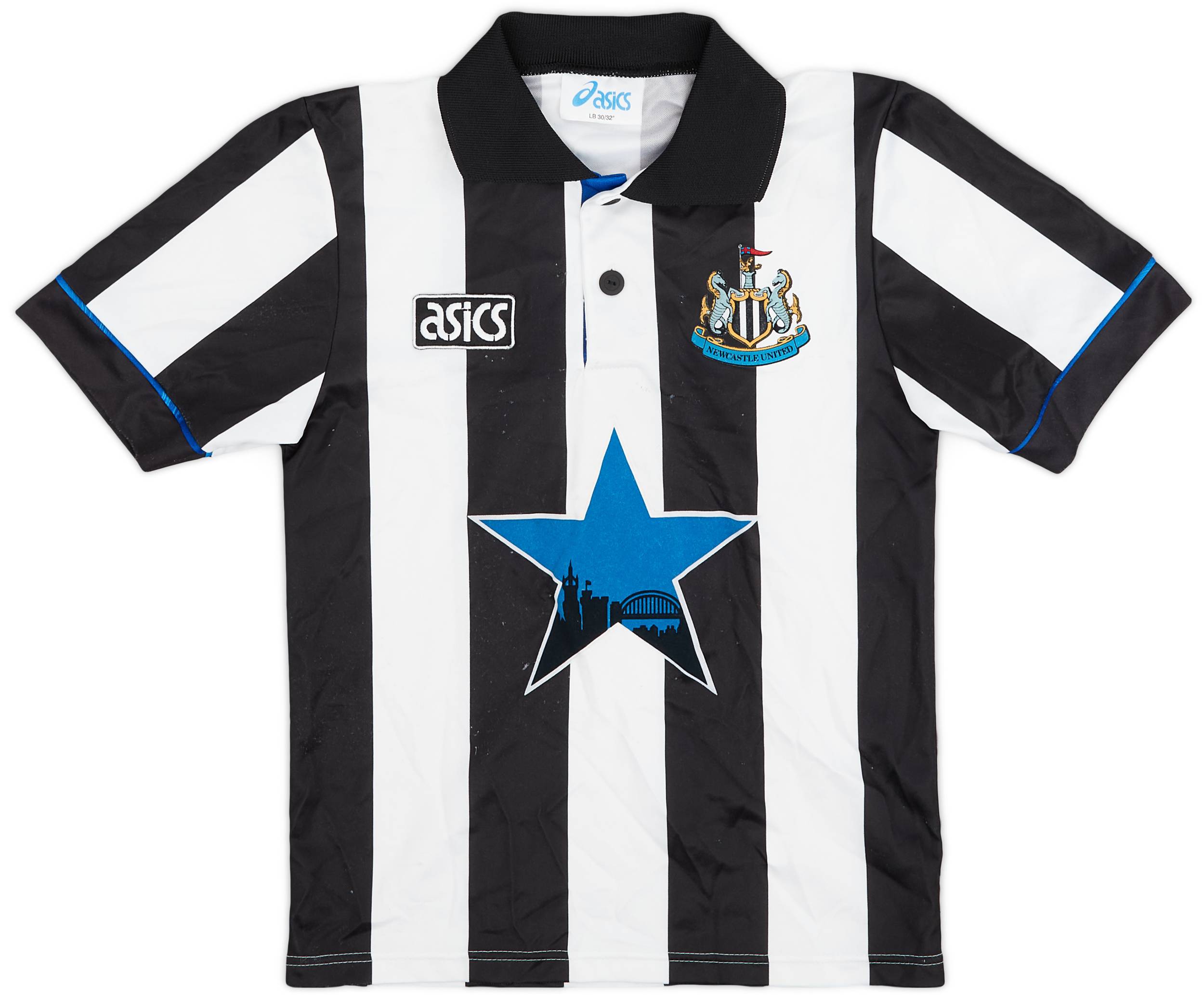 1993-95 Newcastle Home Shirt - 6/10 - (L.Boys)