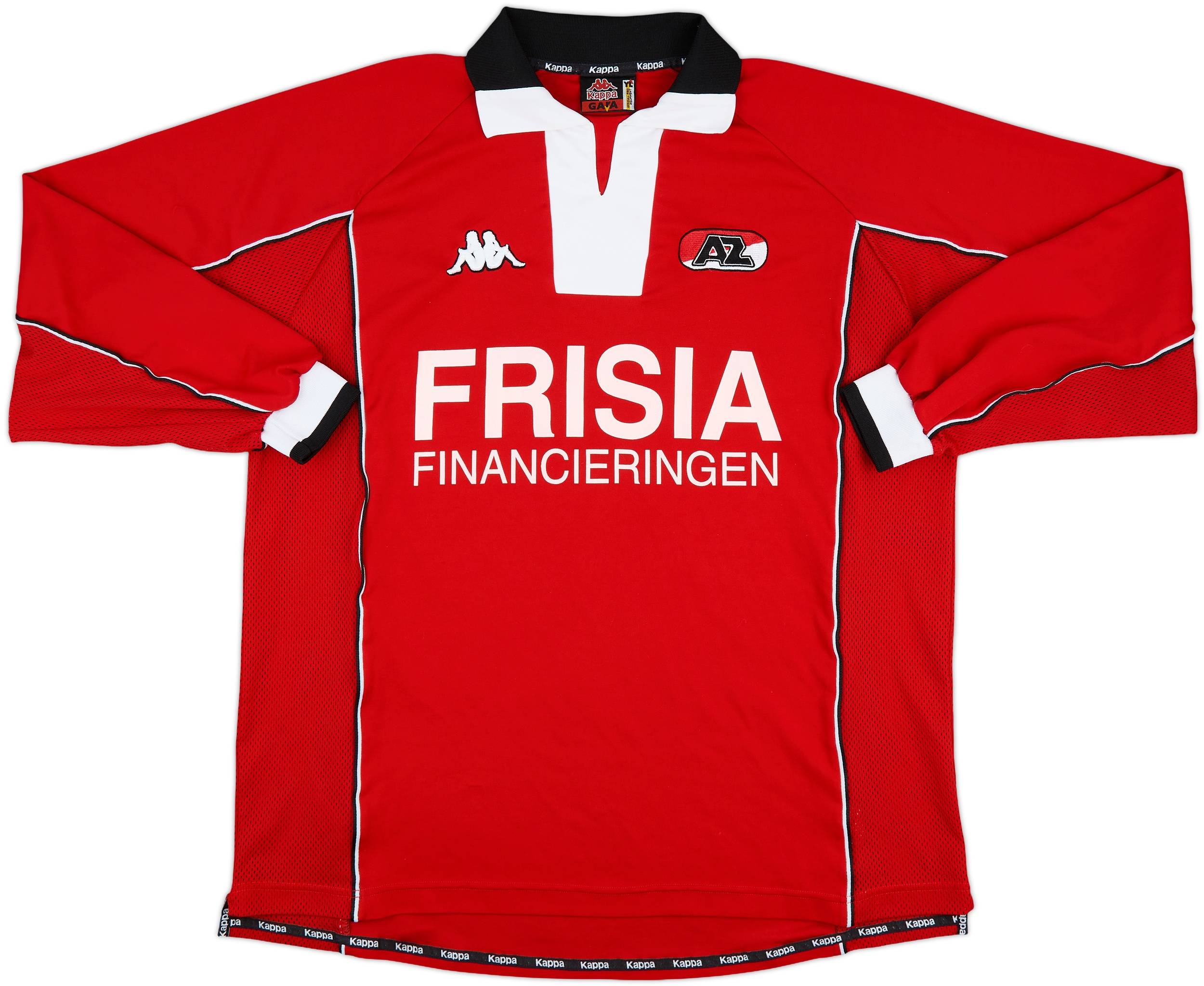1998-99 AZ Alkmaar Match Issue Home L/S Shirt #5