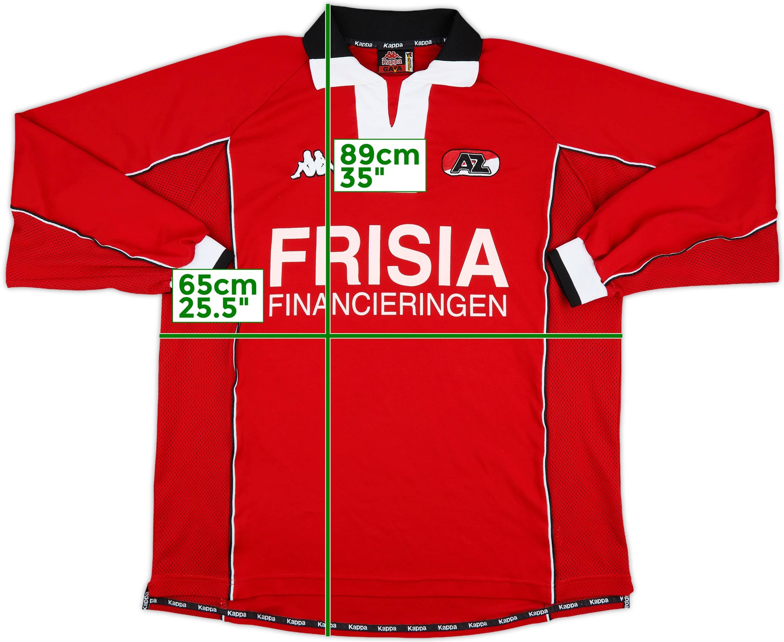 Kappa AZ Alkmaar シャツ 6 SILVA 2005-06 AZ Alkmaar Home Shirt - 9/10 - (S.Boys)
