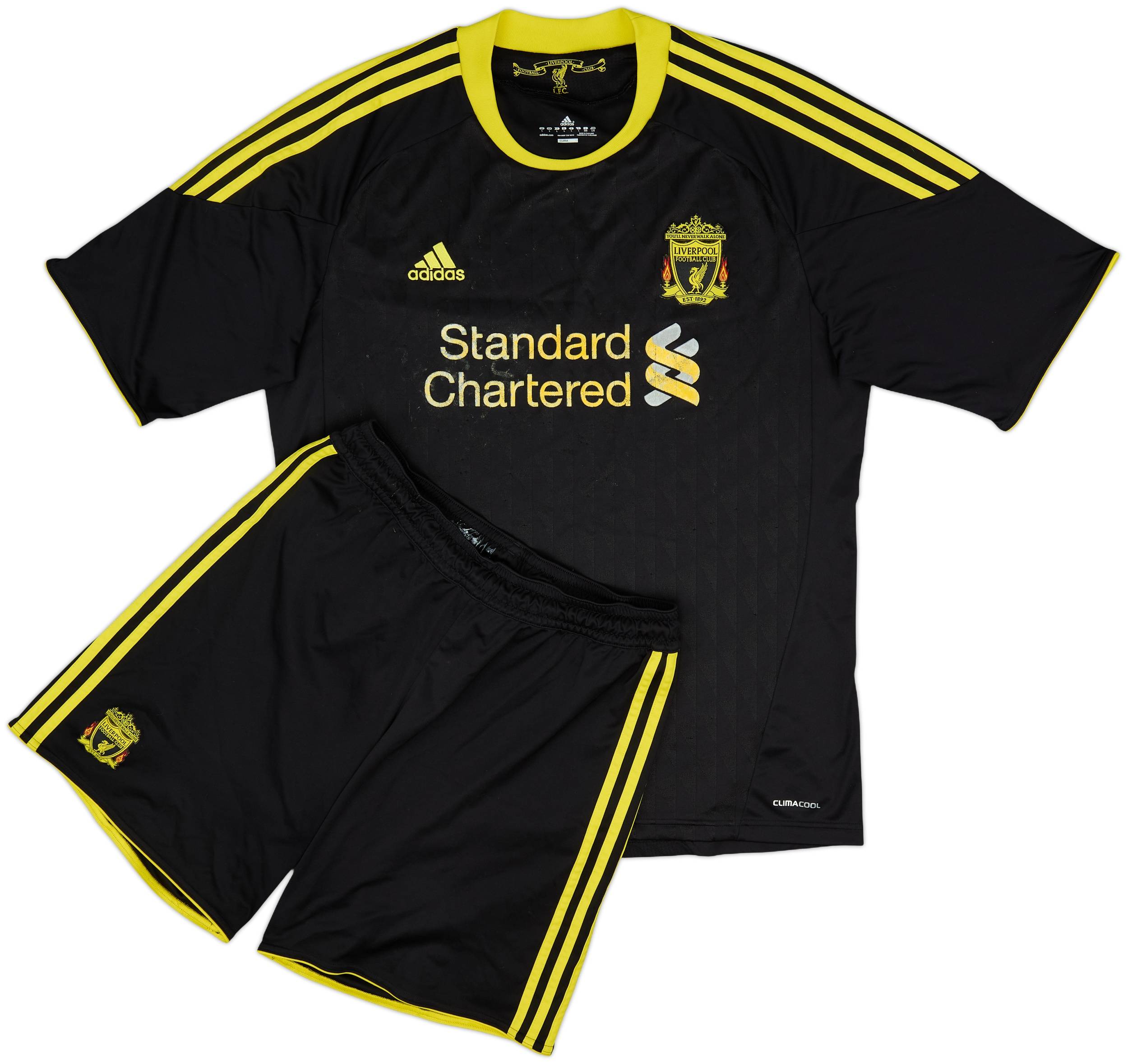 ウェア LIVERPOOL 10/11 3rd L/S jersey 2010-11 Liverpool Third Shirt Torres #9
