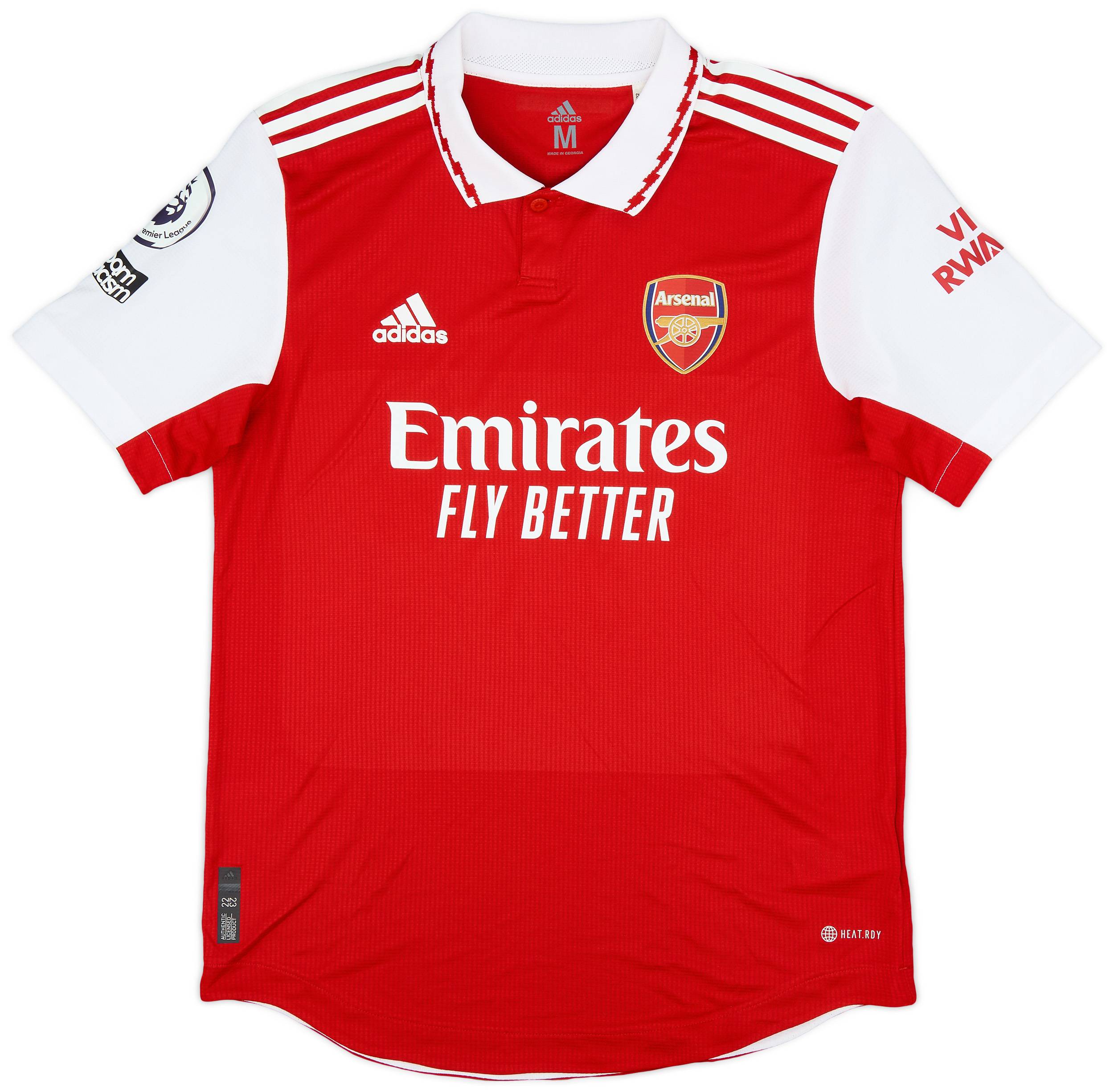 2022-23 Arsenal Match Issue Home Shirt Odegaard #8