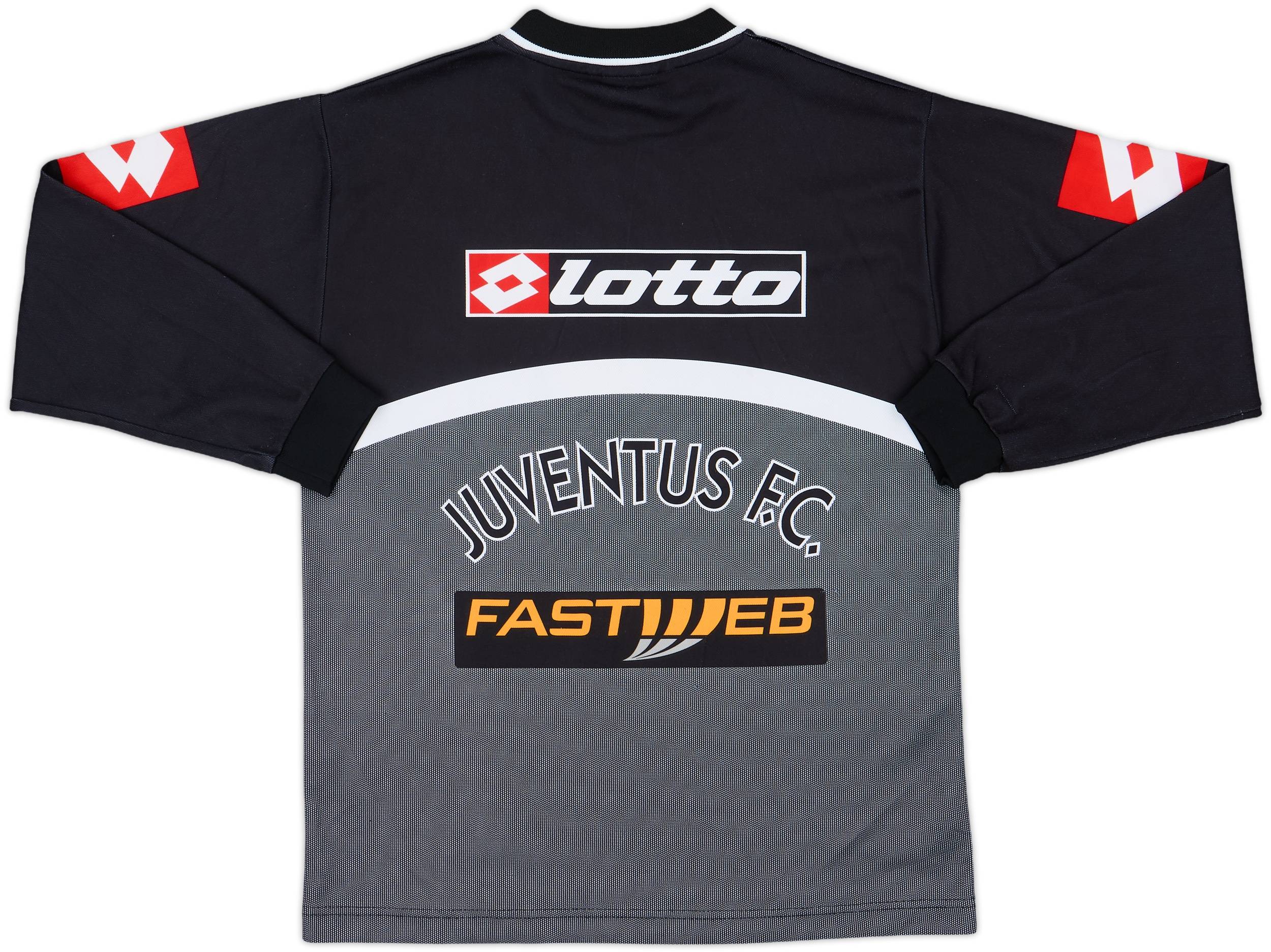 2001-02 Juventus Lotto Scuola Calcio Training L/S Shirt - 8/10 - (XS)