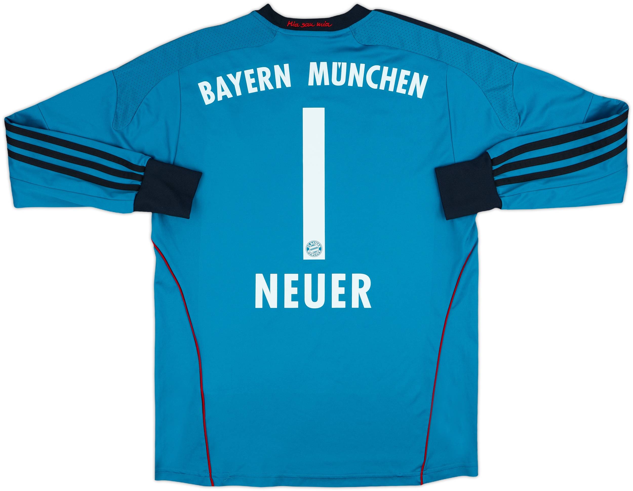2013-14 Bayern Munich GK Shirt Neuer #1 - 8/10 - (XL.Boys)