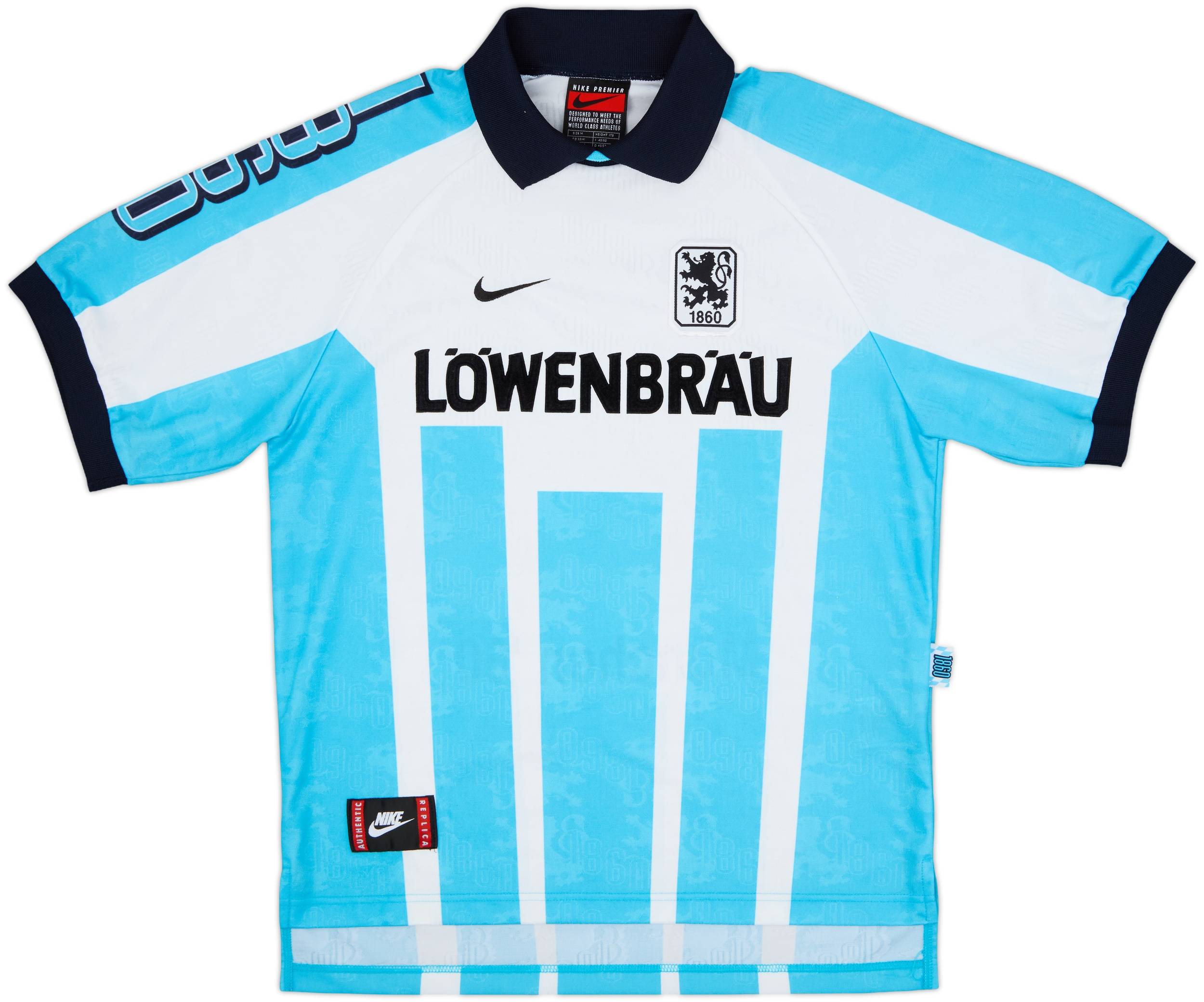 1996-97 1860 Munich Home Shirt - 10/10 - (M)