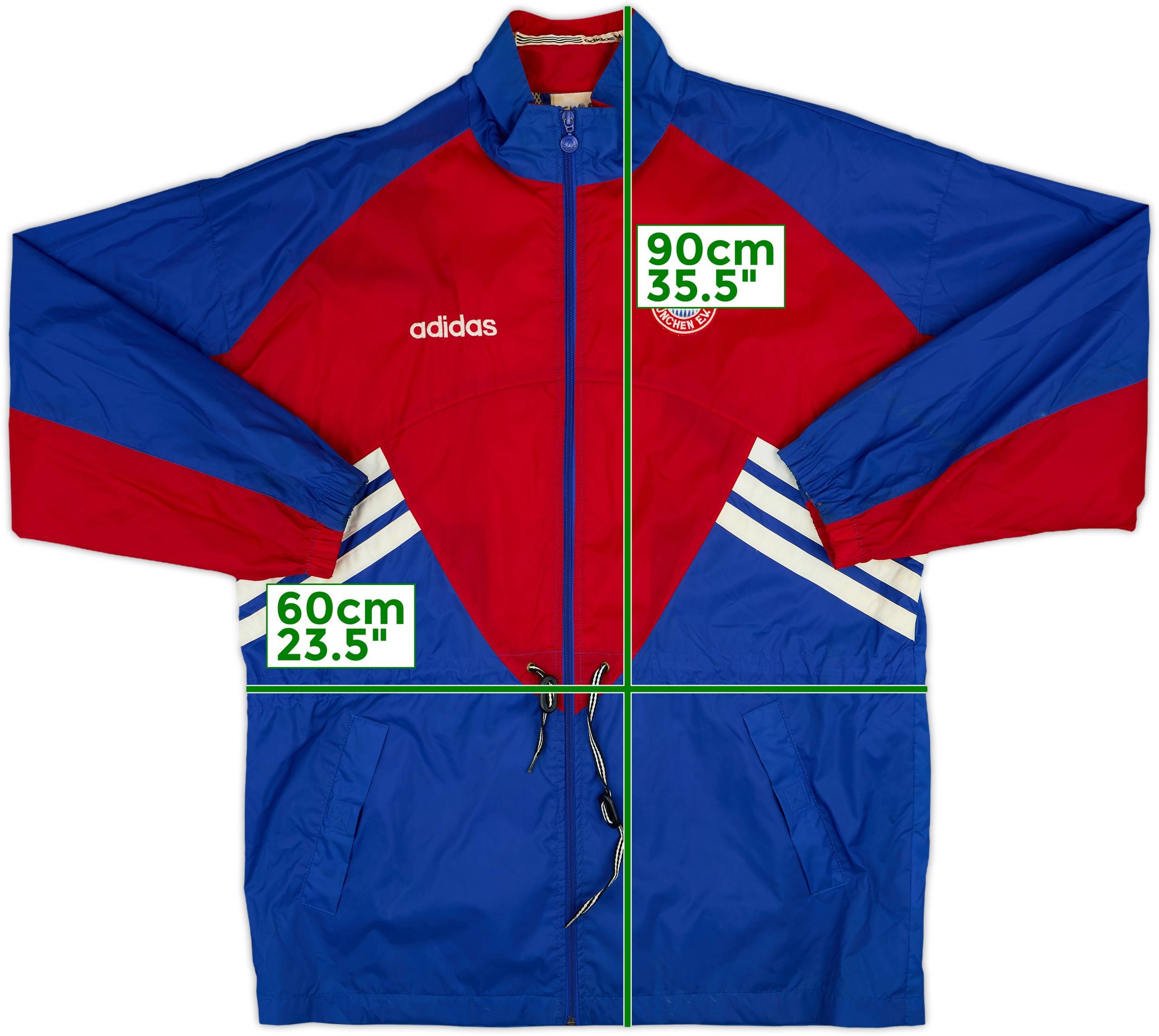 1995-97 Bayern Munich adidas Track Jacket - 7/10 - (M/L)