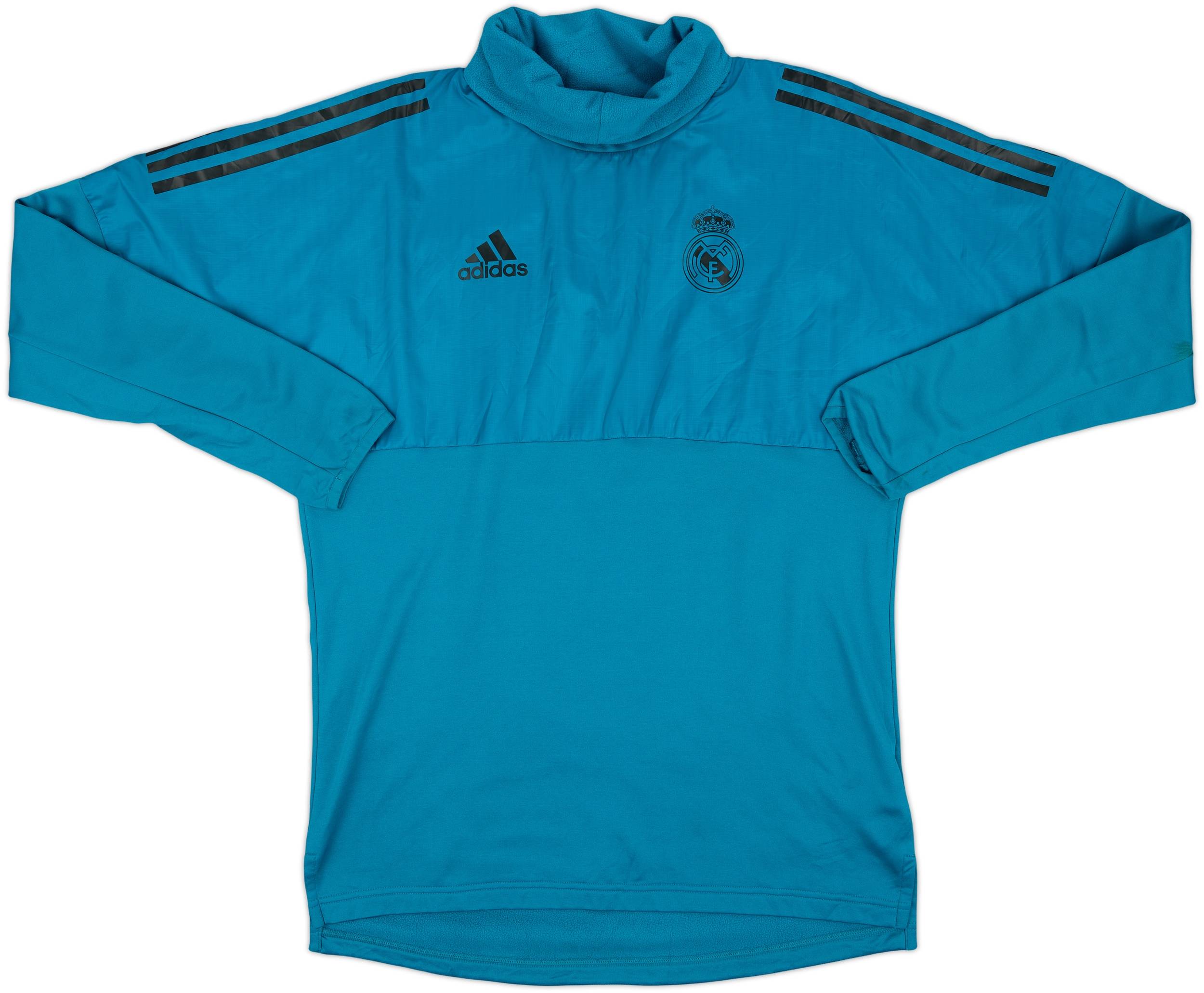 2017-18 Real Madrid adidas Training Top - 8/10 - (M)