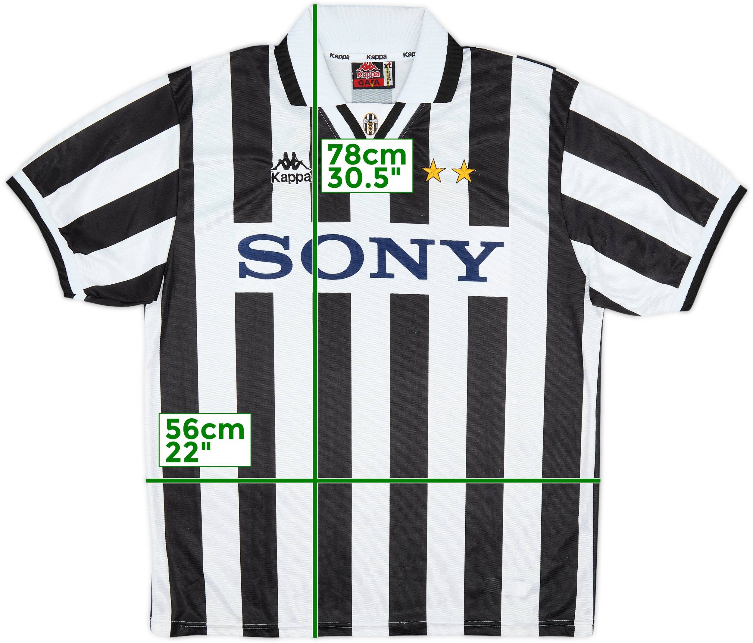 1995-97 Juventus Home Shirt - 8/10 - (XL)