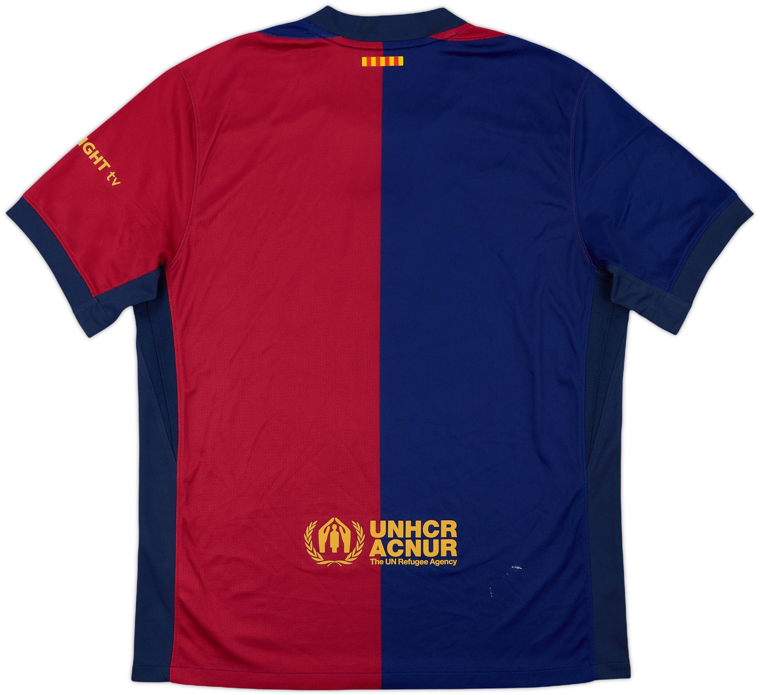 2024-25 Barcelona Home Shirt - 7/10 - (L)