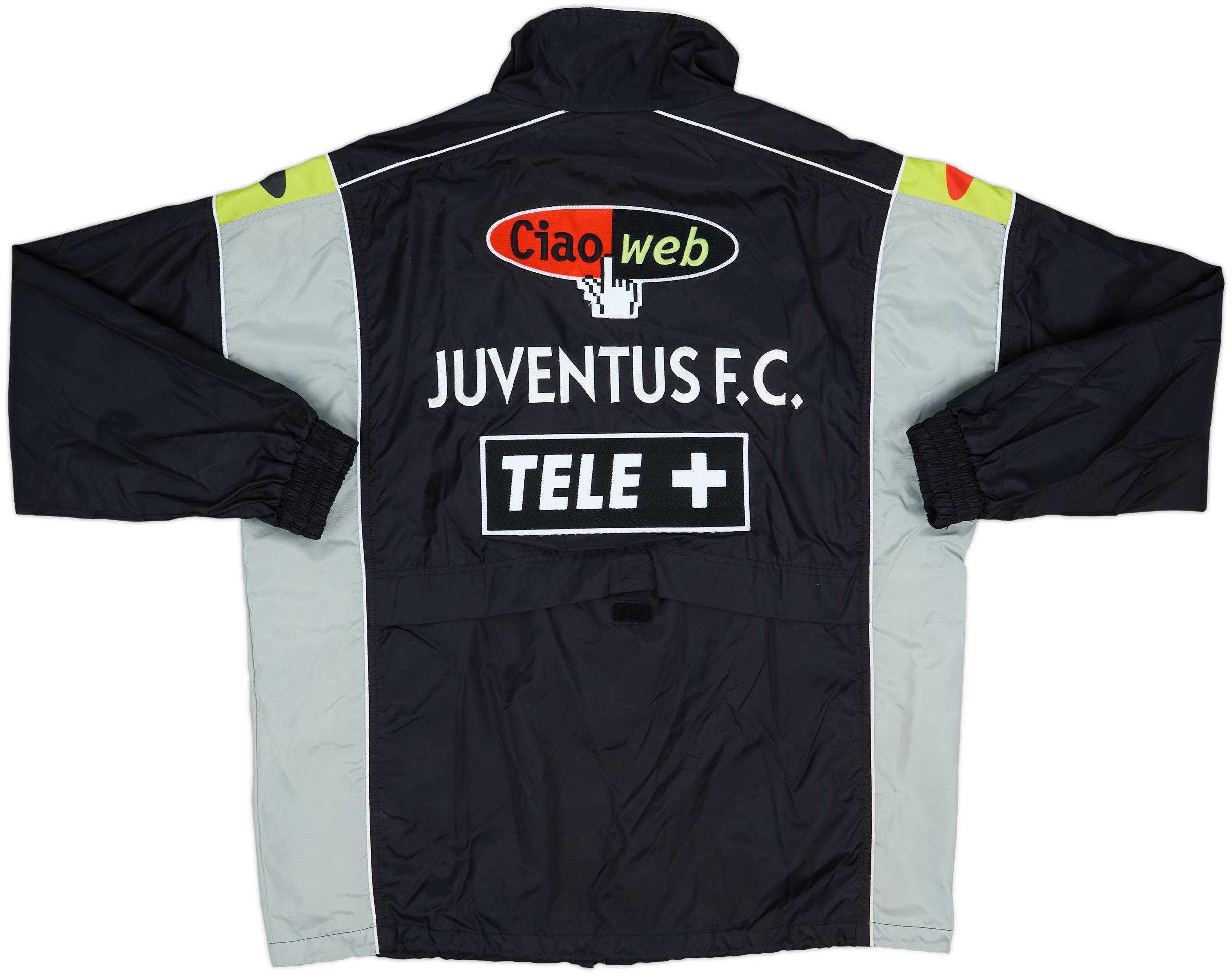 2001-02 Juventus 'Ciaoweb' Lotto Track Jacket - 8/10 - (L)