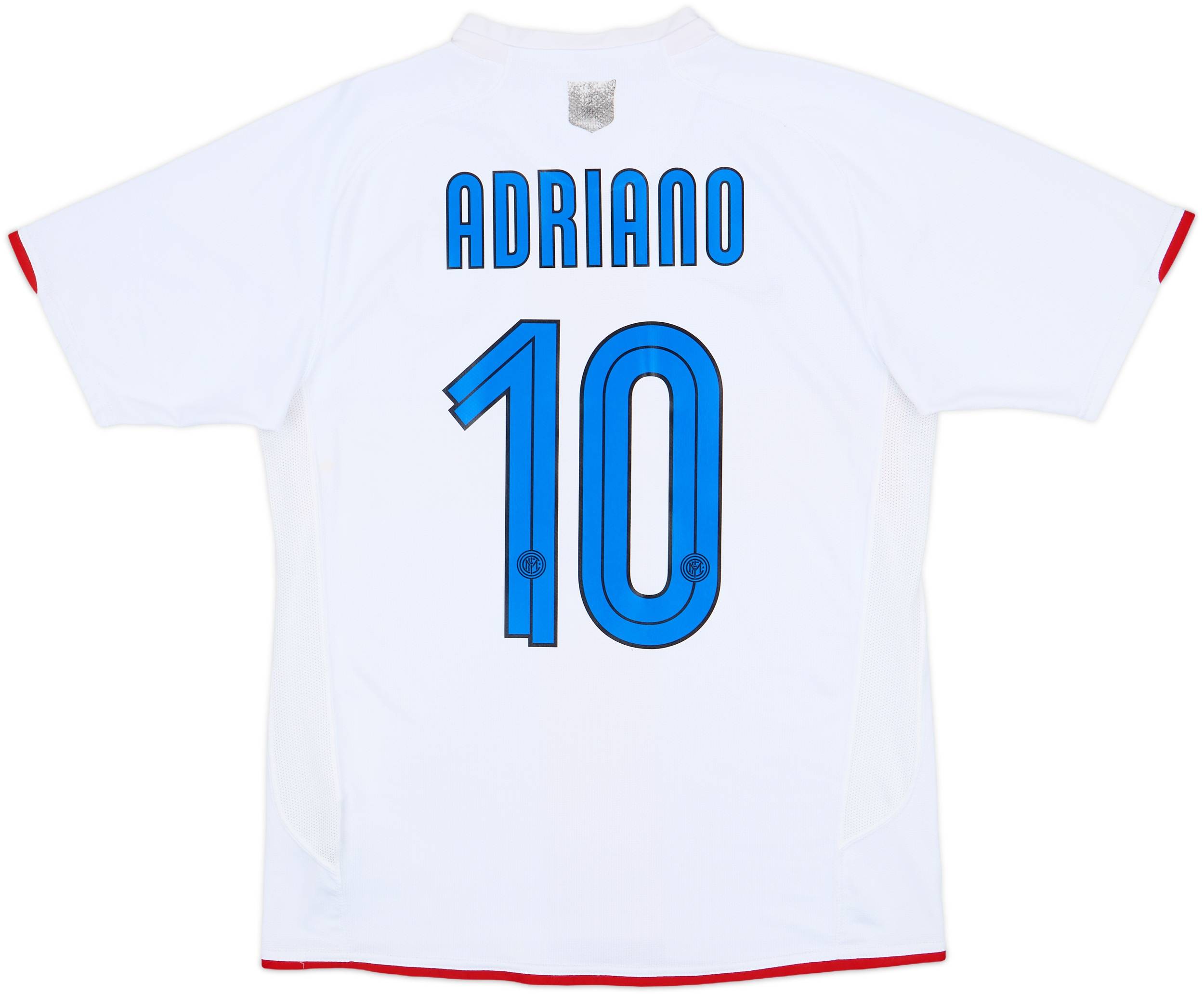 インテル ADRIANO 10番 シャツ 100周年記念 2007-08 Inter Milan Centenary Away Shirt Adriano #10 - 6/10 - (M)