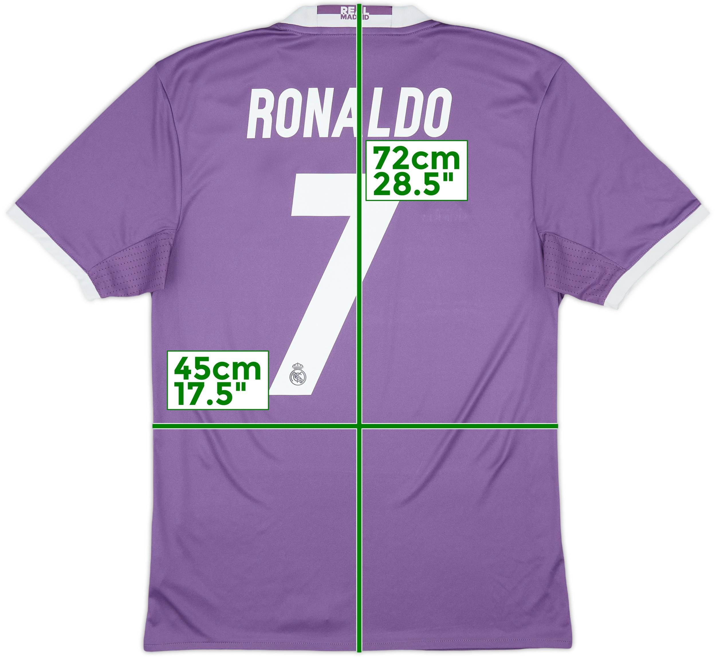 2016-17 Real Madrid Away Shirt Ronaldo #7 - 10/10 - (S)