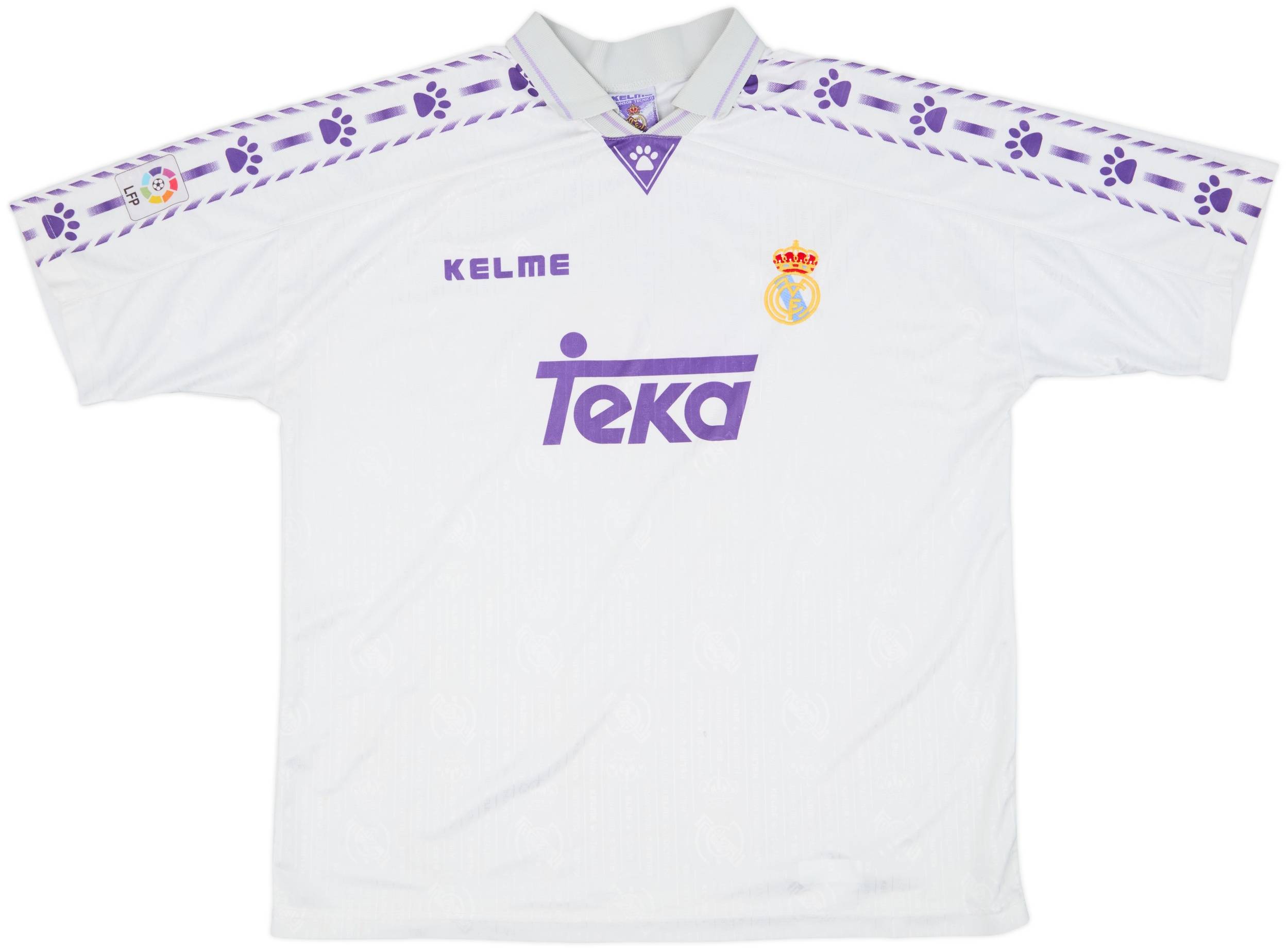 1996-97 Real Madrid Home Shirt - 6/10 - (XXL)
