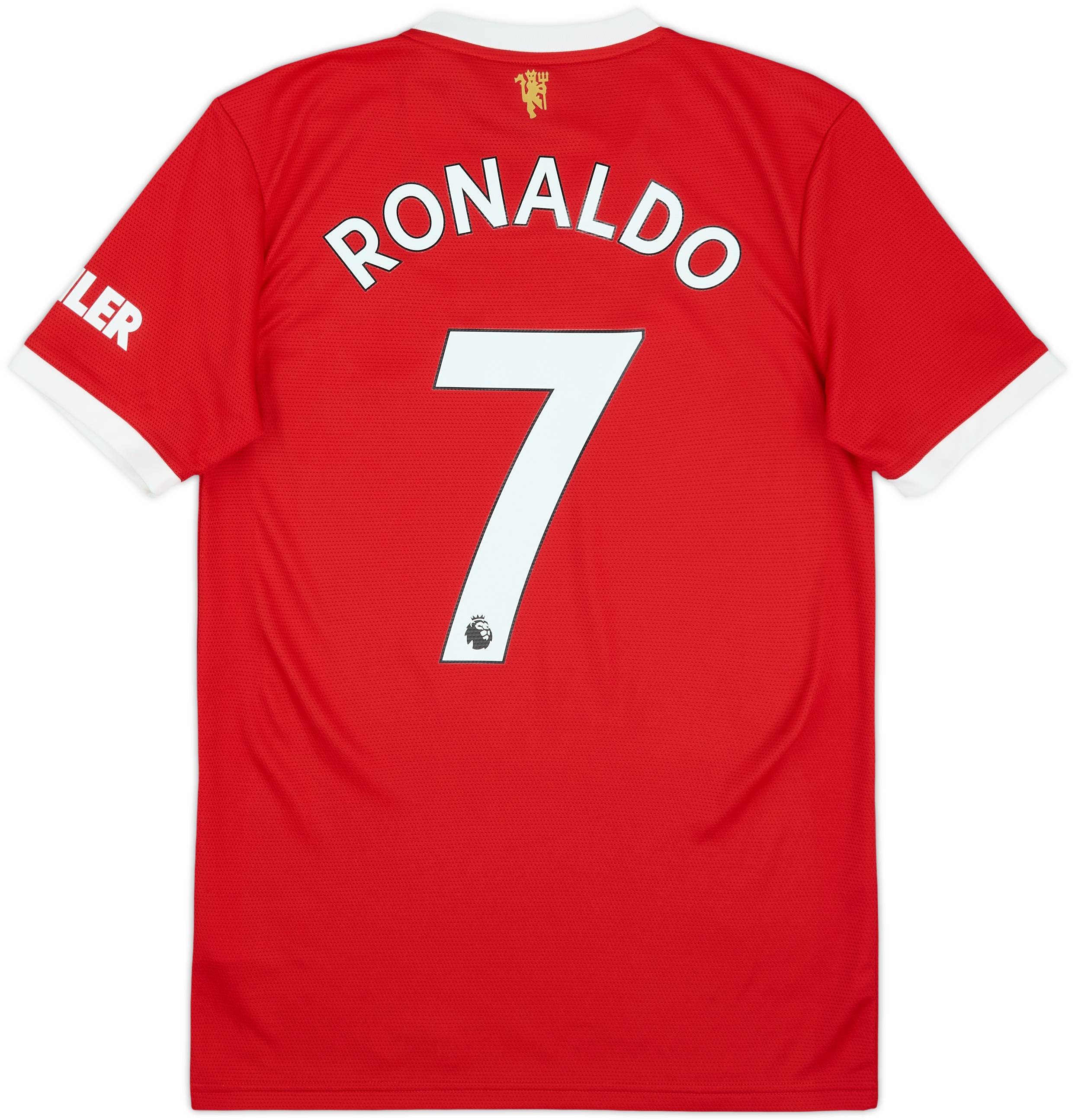 2021-22 Manchester United Home Shirt Ronaldo #7 (S)