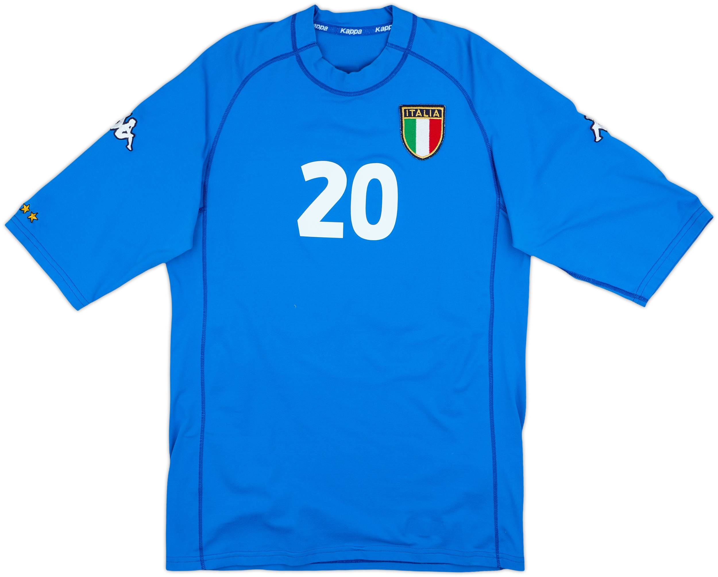 2000-01 Italy Home Shirt Totti #20 - 9/10 - (XL)