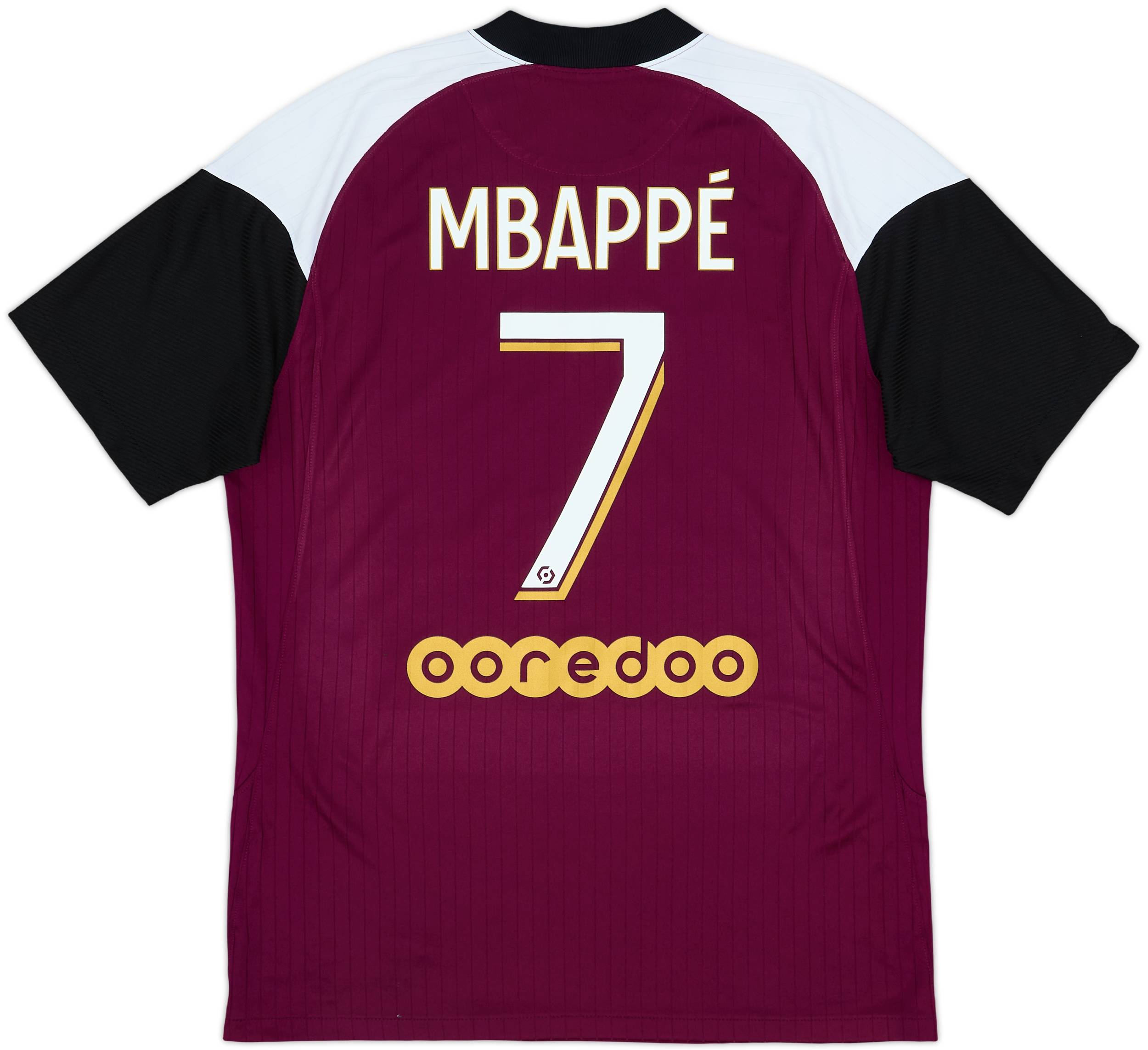 2020-21 Paris Saint-Germain Third Shirt Mbappe #7 - 6/10 - (M)